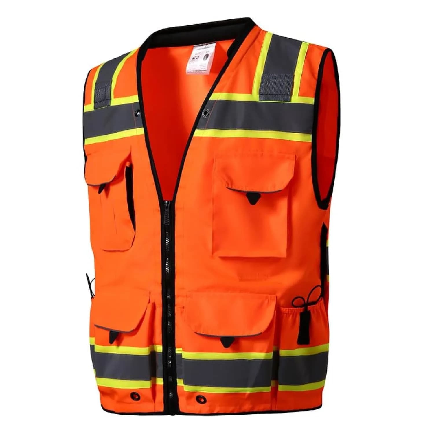 SKSAFETY Class 2 High Visibility Safety Vest 3X-Large (11.8 oz / 334 g) | ANSI/ISEA 107-2020 Compliant - main product image