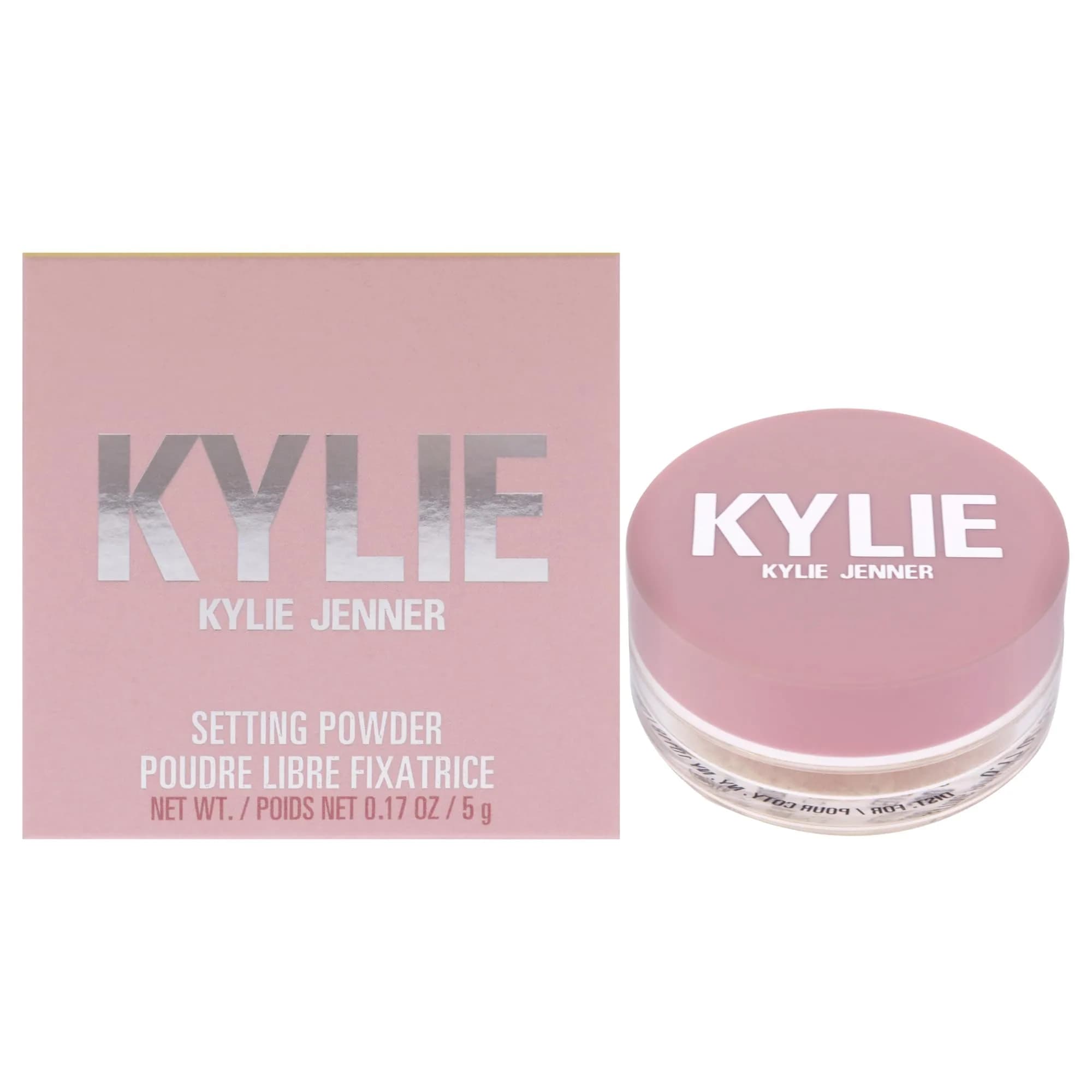 KYLIE Setting Powder - 0.3 oz Yellow | Mattifying, All Skin Tones, Silky Formula
