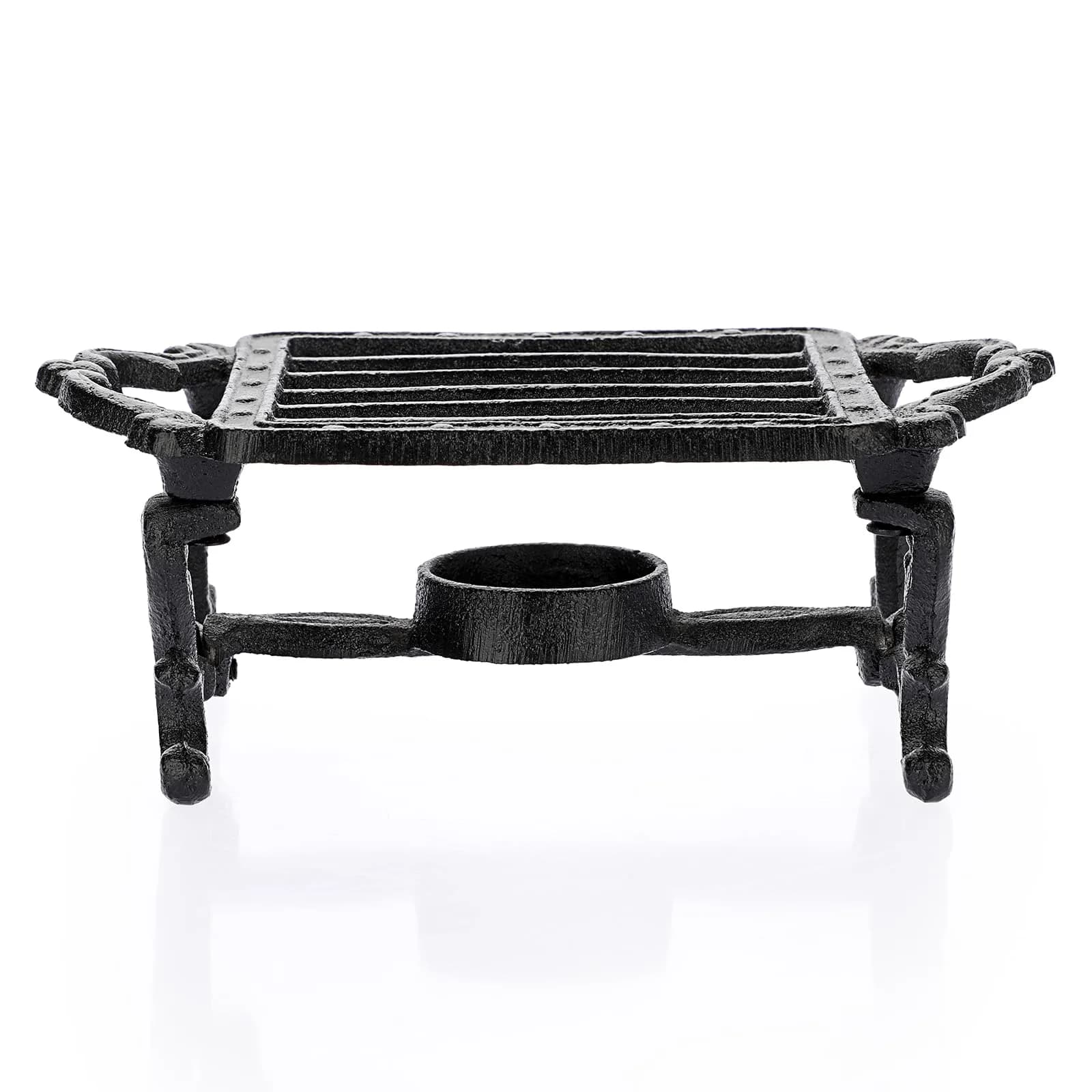 Sumnacon Cast Iron Tea Warmer with Tealight Candle Holder | Vintage Tea Pot Heater for Office & Party - main product image