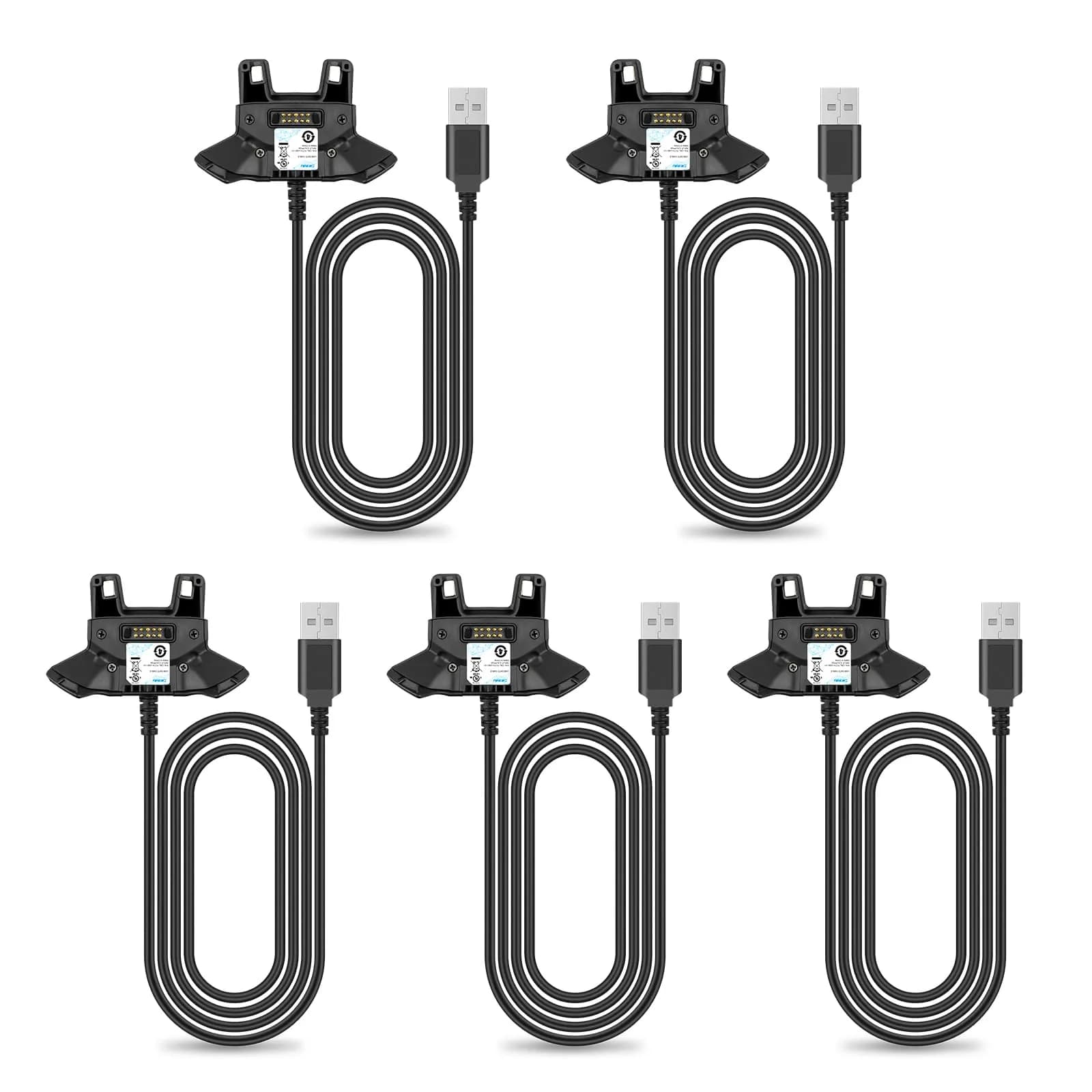 Sicimly 5pcs USB Charger Cable for Zebra TC77 TC70 TC72 TC75 TC75X TC70X TC55 TC720L TC75EK TC75AH TC75GK TC700H TC700K TC77HL CBL-TC7X-USB1-01 Scanner Data Transfer 1.96 m (77.2 inches) - main product image