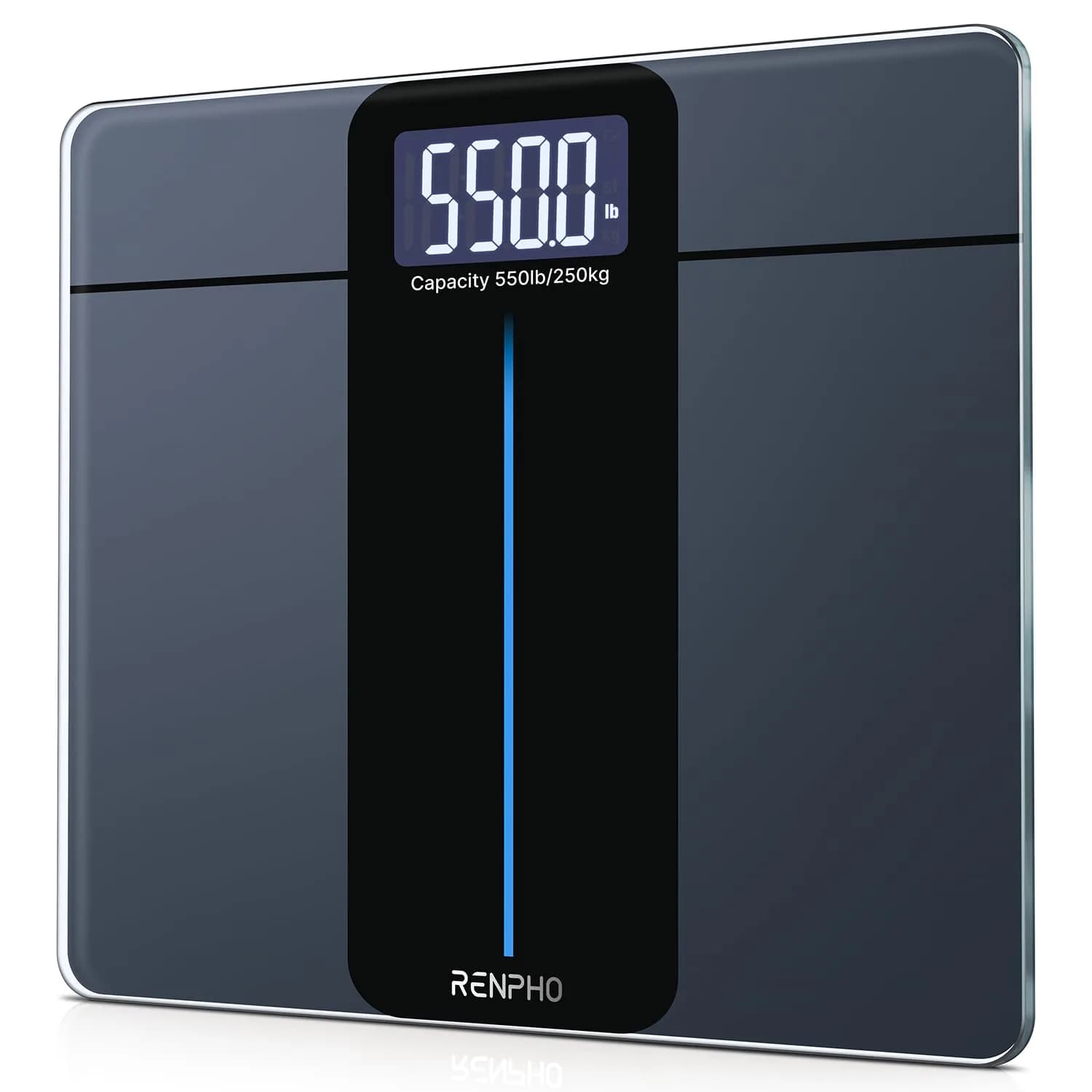 RENPHO 550lb Digital Body Weight Scale with Large LED Display & Extra-Wide Platform | FDA Approved - main product image