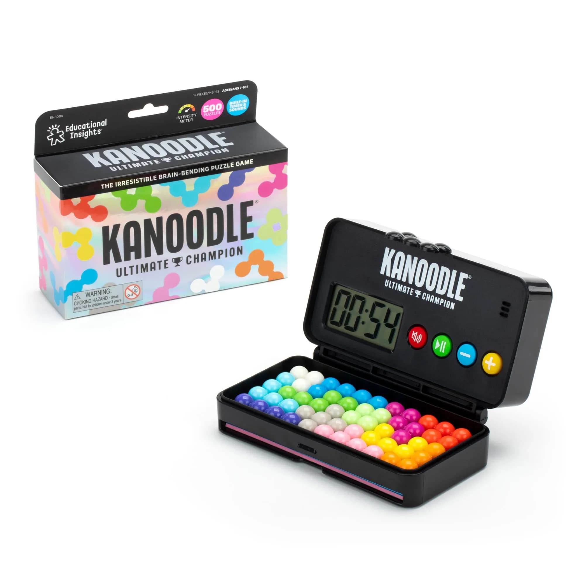 Educational Insights Kanoodle Ultimate Champion 3D Brain Teaser Puzzle Game | Ages 7+ Spatial Reasoning Toy - main product image