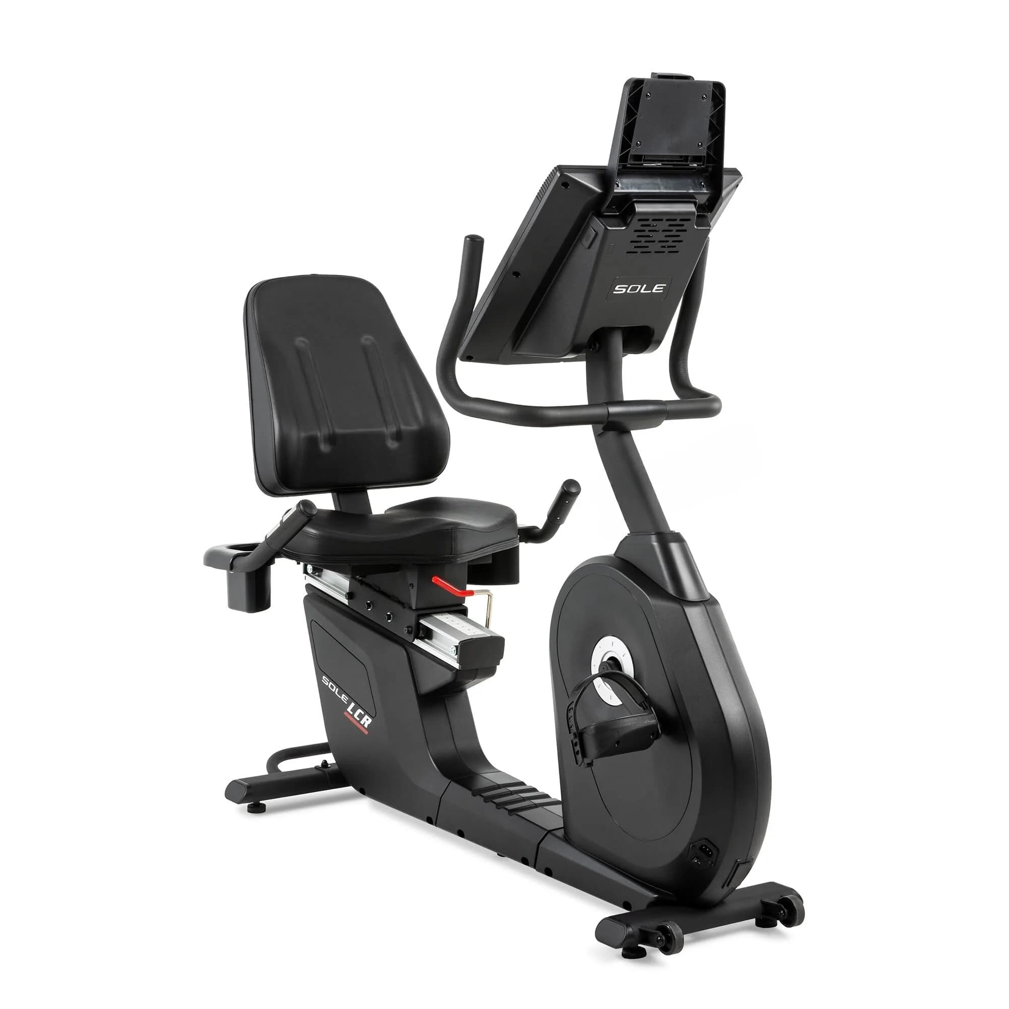 SOLE LCR Recumbent Exercise Bike | Advanced Home Workout Equipment with Bluetooth & Touch Screen