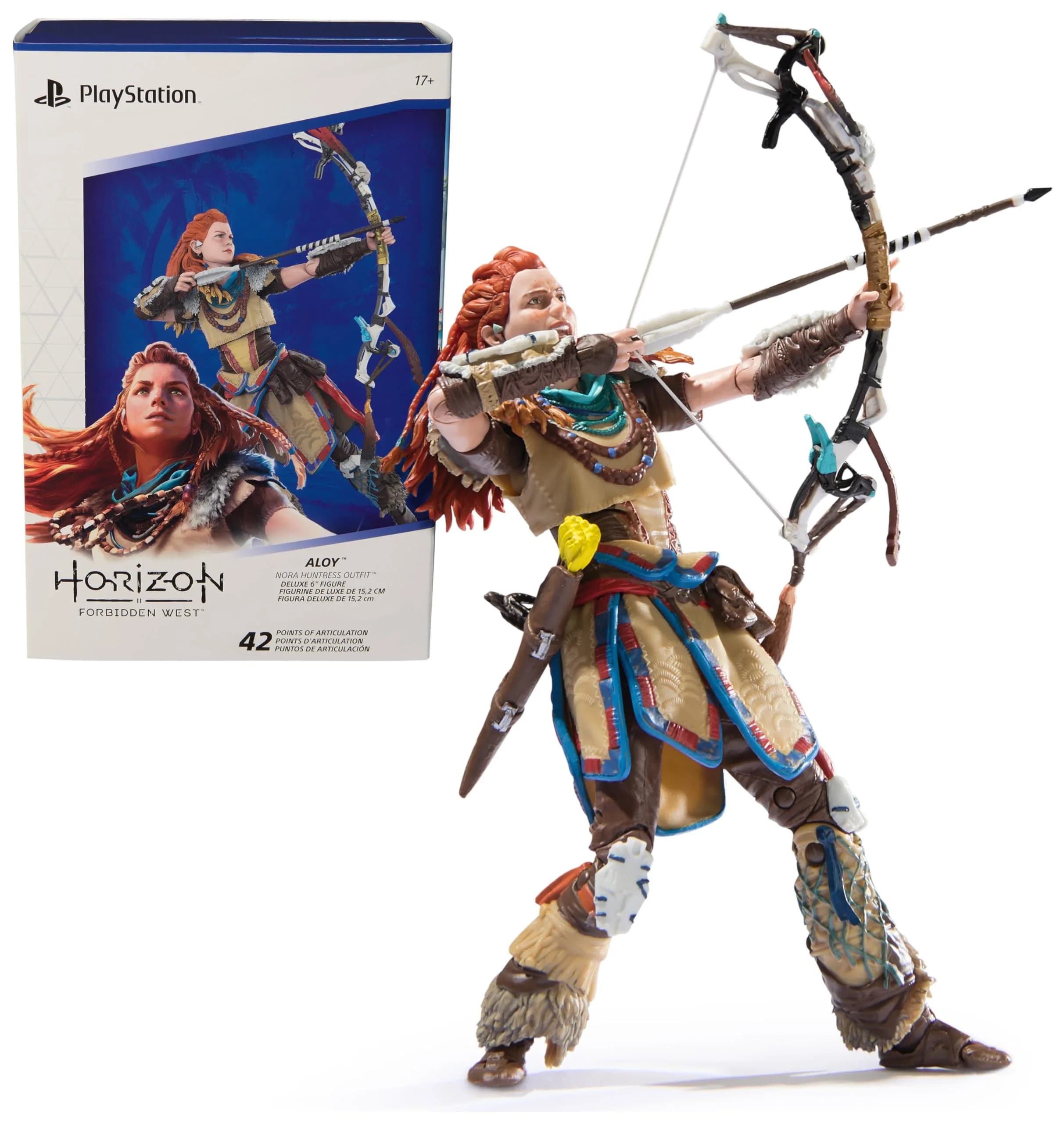 PlayStation Horizon Forbidden West Deluxe Aloy Action Figure 6-Inch (15.24 cm) | Officially Licensed Collectible - main product image