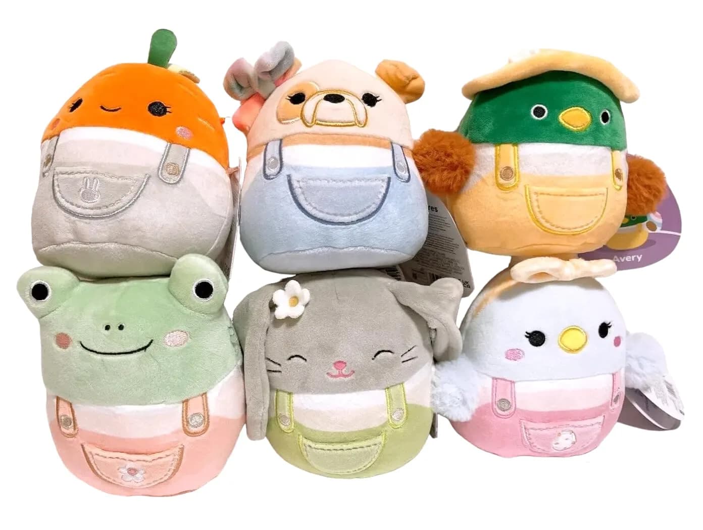 Squishmallows 2024 Easter Squad Assorted A Set of 6 Plush Dolls | Mini 5" Assorted Characters - main product image