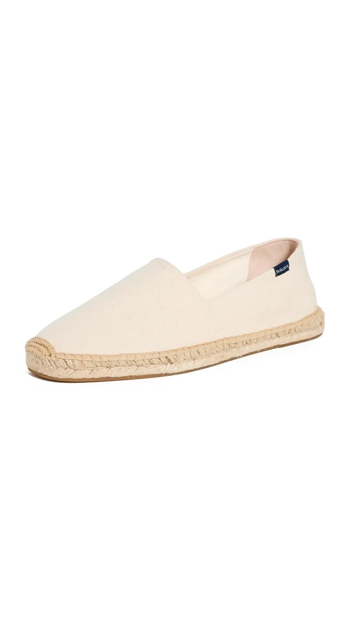 Soludos Dali Slip On Espadrilles 12-12.5 Medium US | Organic Cotton Canvas, Jute Sole - main product image
