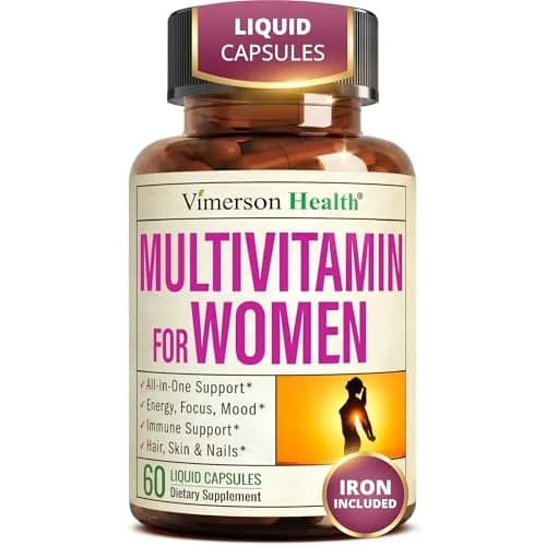 Vimerson Health Women's Multivitamin | Energy & Focus Support with Iron & D3 - main product image