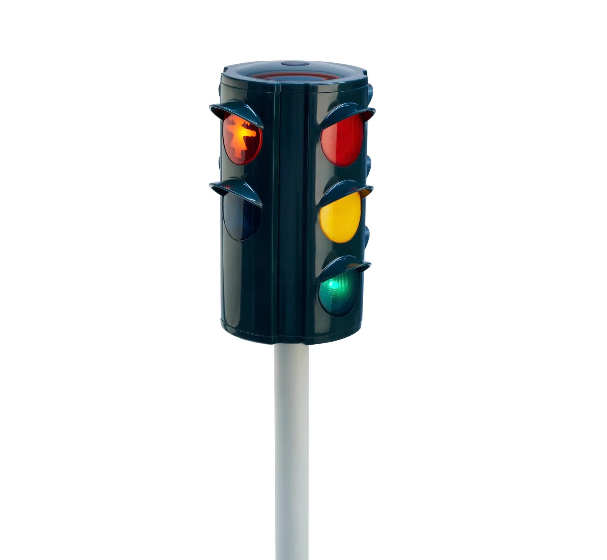 BIG Traffic Stoplight Ampelmann 71cm | Realistic Road Safety Toy for Kids 3+ - main product image