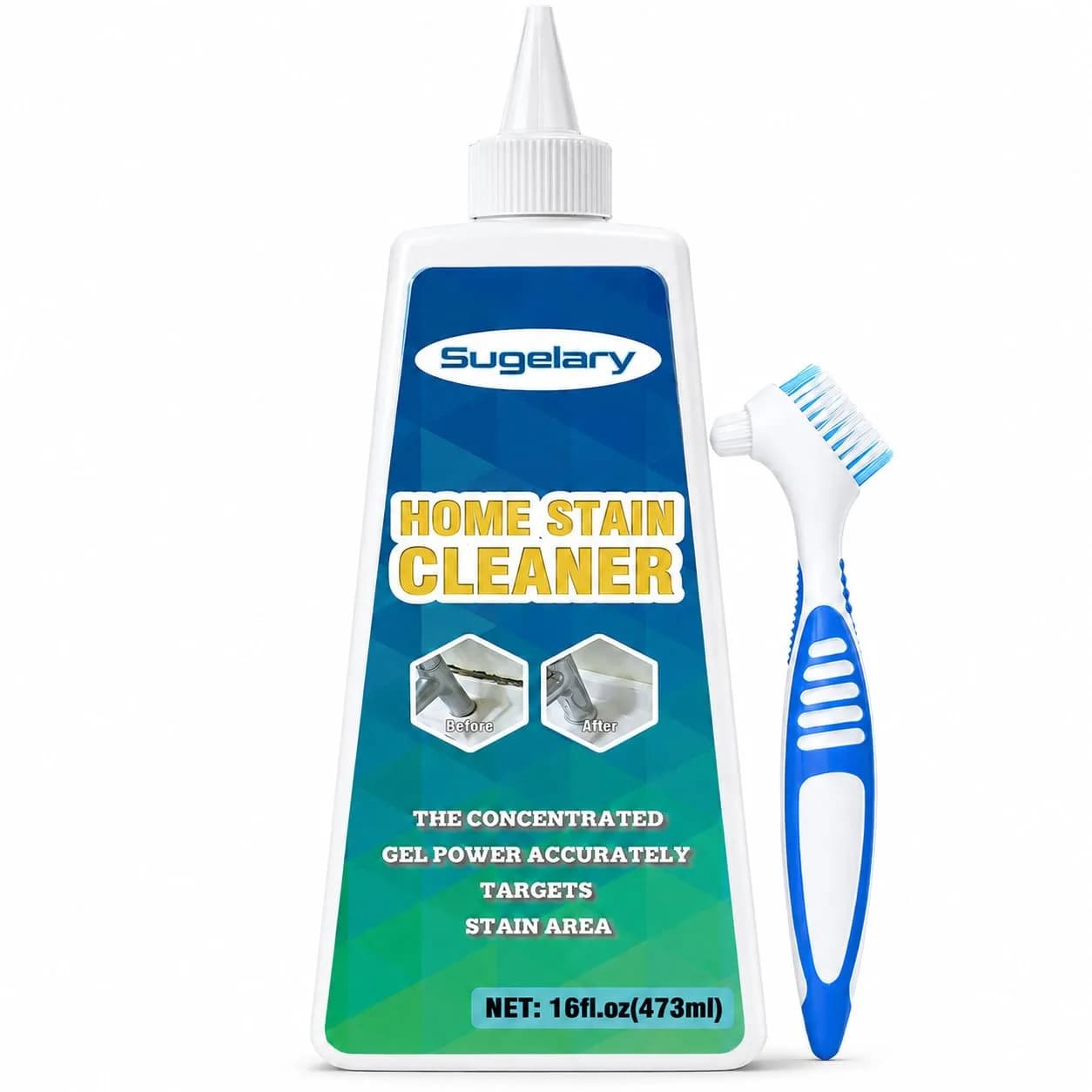 Sugelary Household Washing Machine Cleaner Gel 473ml (16 Fl Oz) | Cleans Grout, Sinks, Showers - main product image