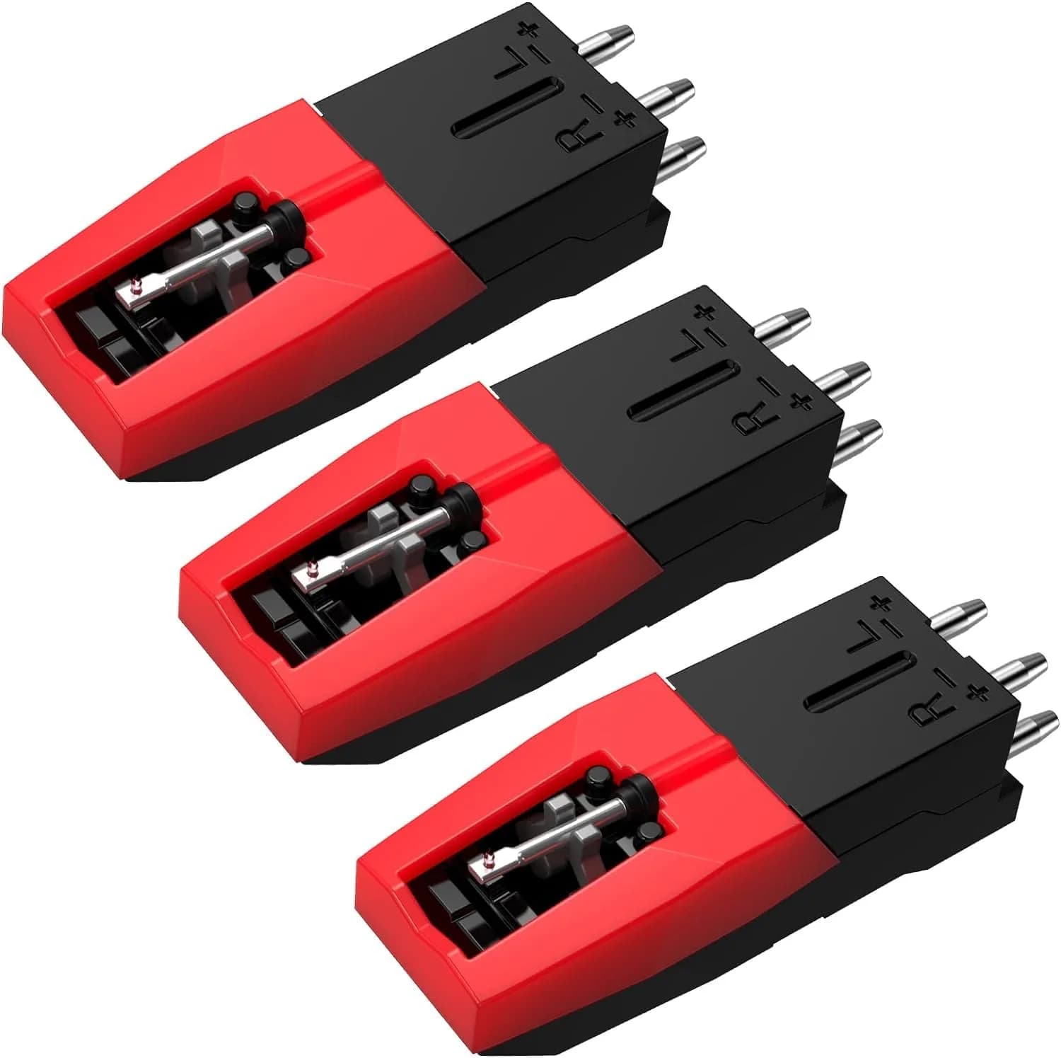 DIGITNOW Record Player Needle Replacement, 3 Pack | Universal Stylus for Vinyl LP & Phonograph - main product image