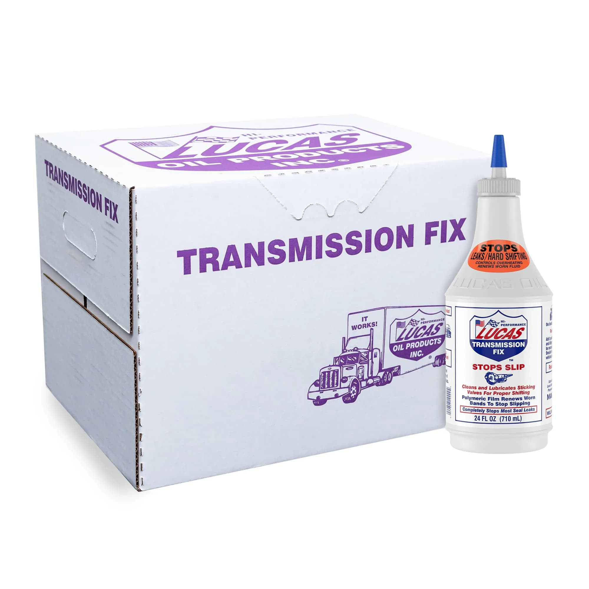 Lucas Oil Transmission Fix 1.44L (48 Fl Oz) Pack of 2 | Stops Slips & Leaks - main product image
