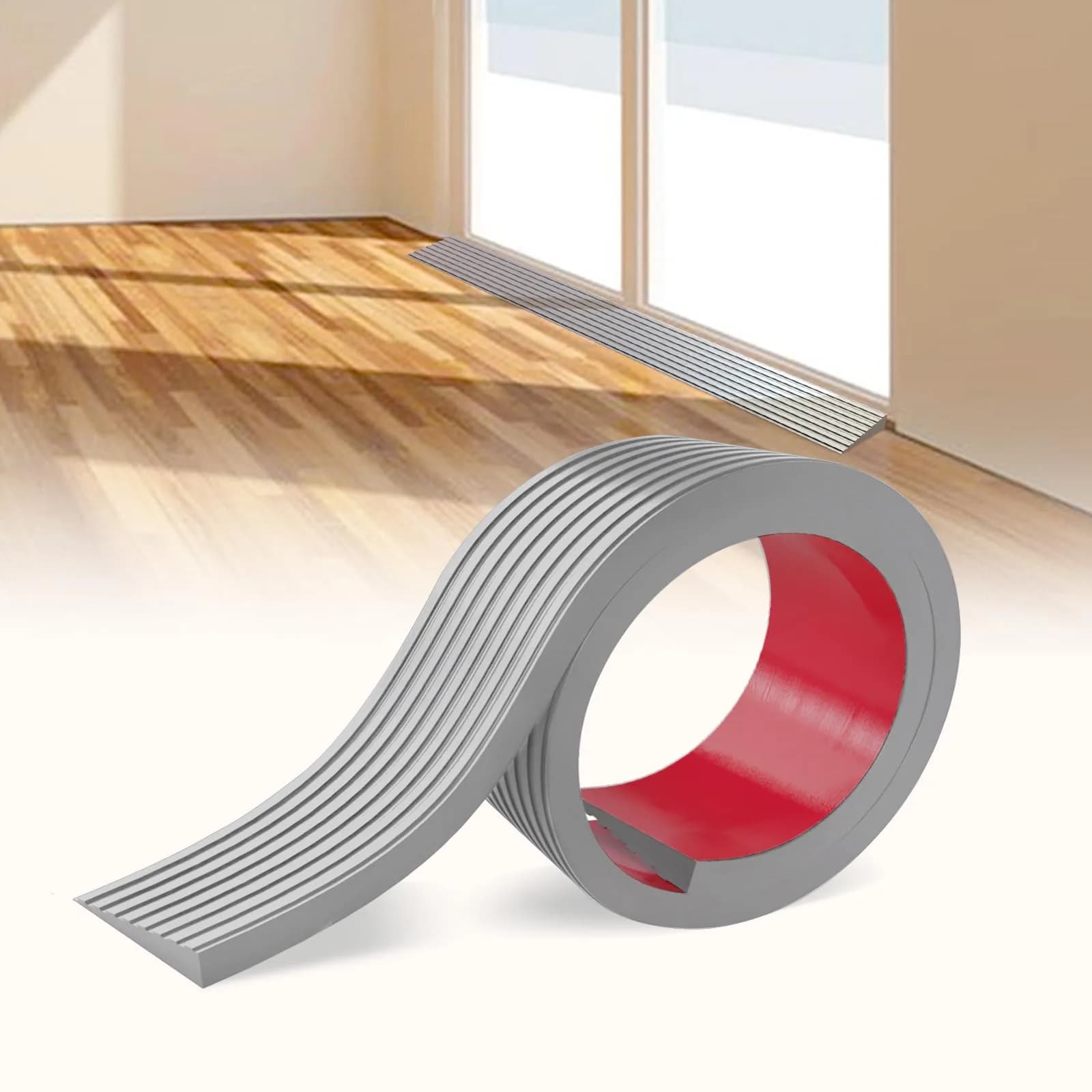 Boiarc Rubber Threshold Ramp for Doorways 10cm (4") Rise x 100cm (3.3Ft) Long | Heavy Duty 1360kg (3000lb) Capacity - main product image