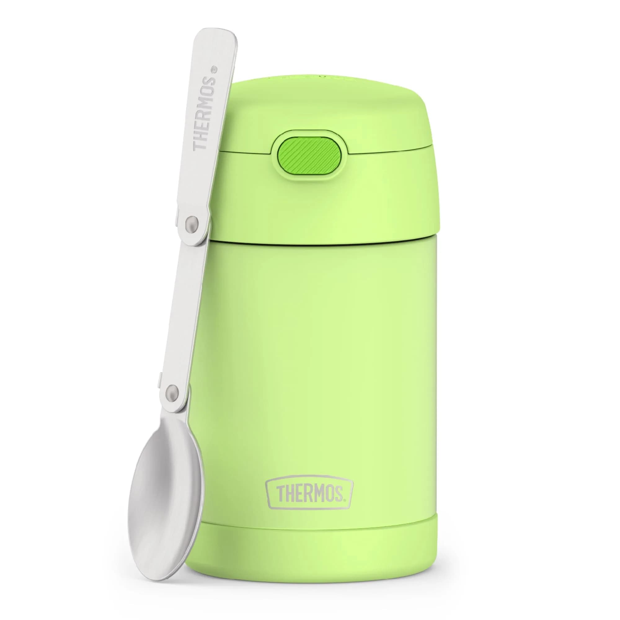 THERMOS FUNTAINER Food Jar with Spoon, 16oz | Keeps Food Hot & Cold for Kids