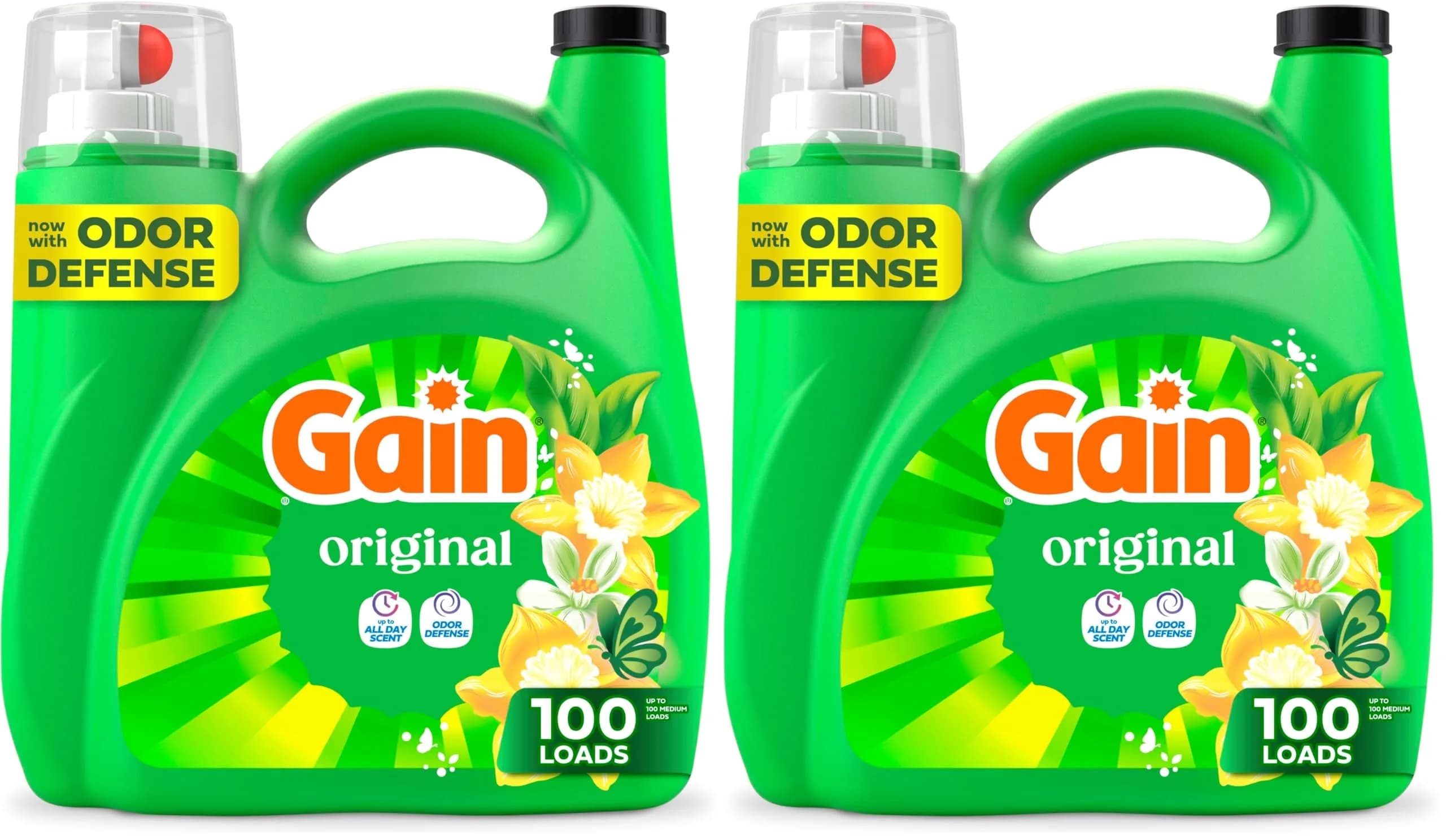 Gain Liquid Laundry Detergent Original Scent 154 oz | Concentrated Formula for Indian Homes - main product image
