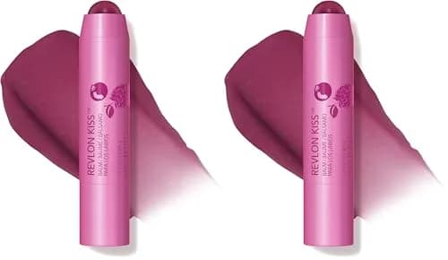 Revlon Kiss Tinted Lip Balm Berry Burst SPF 20, 0.09 Oz (Pack of 2) | Lasting Hydration - main product image