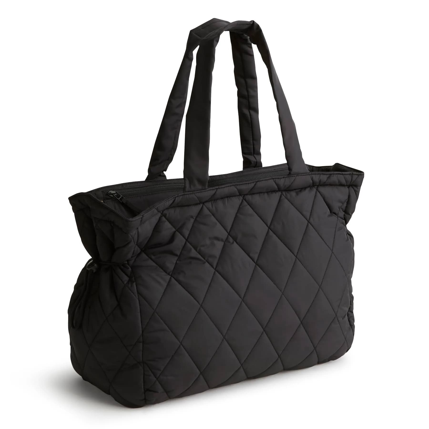Vera Bradley Featherweight Knollton Travel Tote Bag 15x17x6 in | Lightweight Recycled Nylon