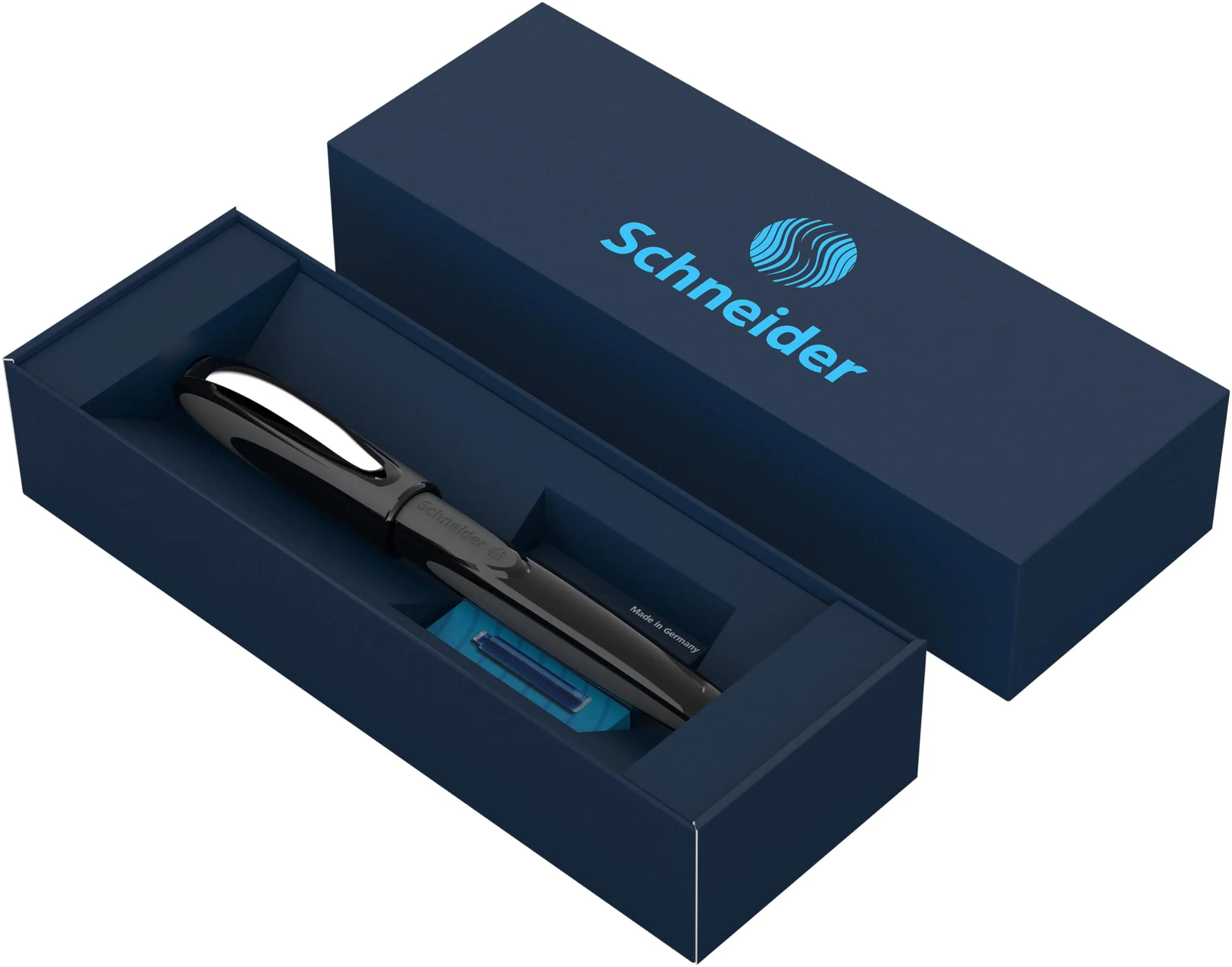 Schneider Ray Rollerball Pen Gift Set Onyx | Smooth Ink Flow, Erasable Ink, Gift Box - main product image