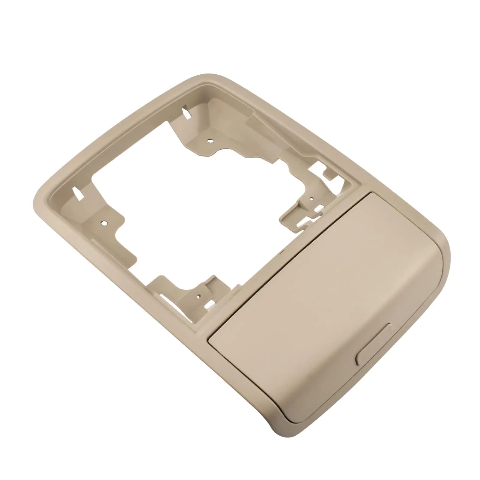Quealzara Beige Sunglass Box Console Case Holder Compatible with VW Jetta MK6 2011-2018 Passat B7 | Overhead Console Glasses Organizer - main product image