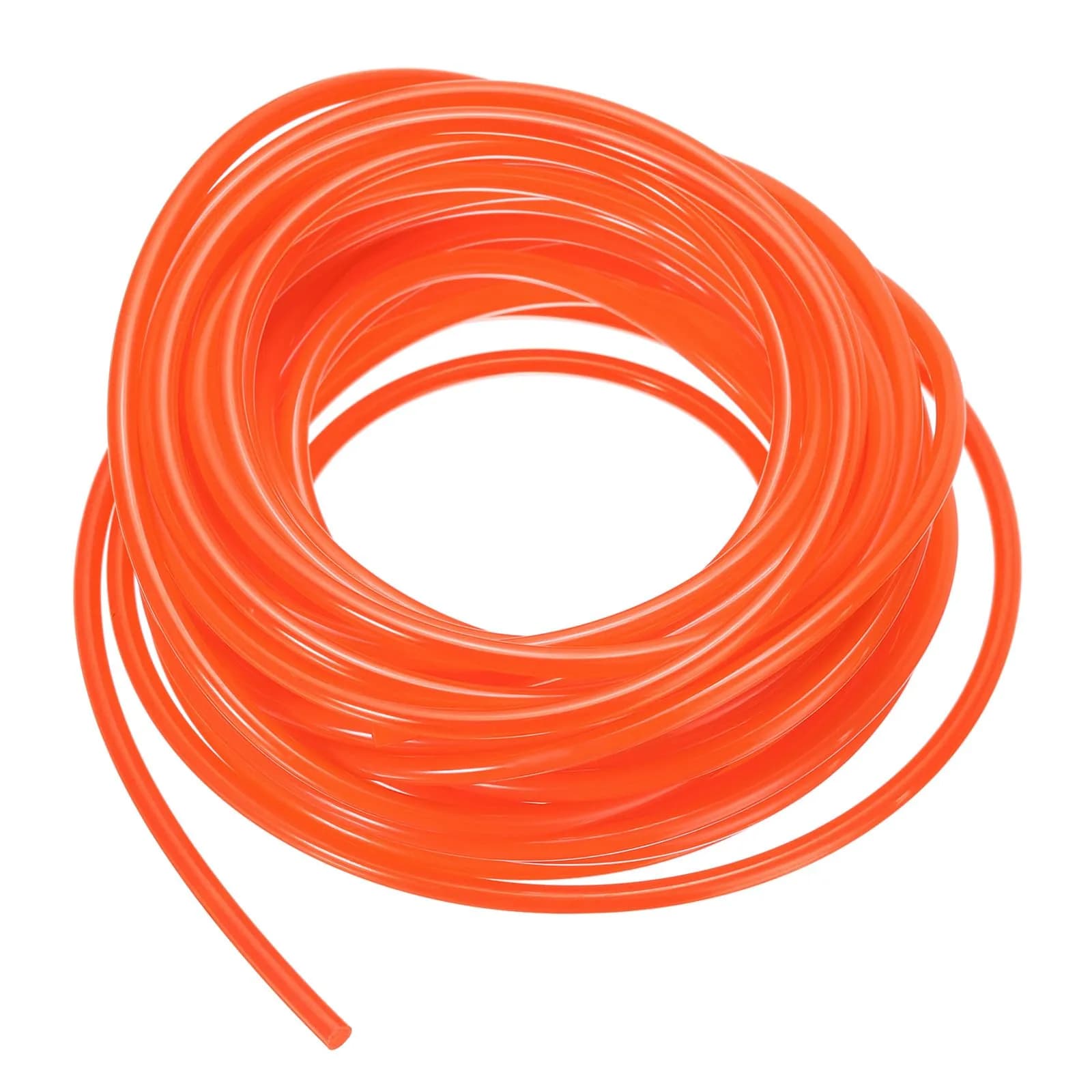 uxcell Orange Polyurethane Round Belt 4mm Dia, 10m (33ft) | Drive Transmission Smooth Surface - main product image
