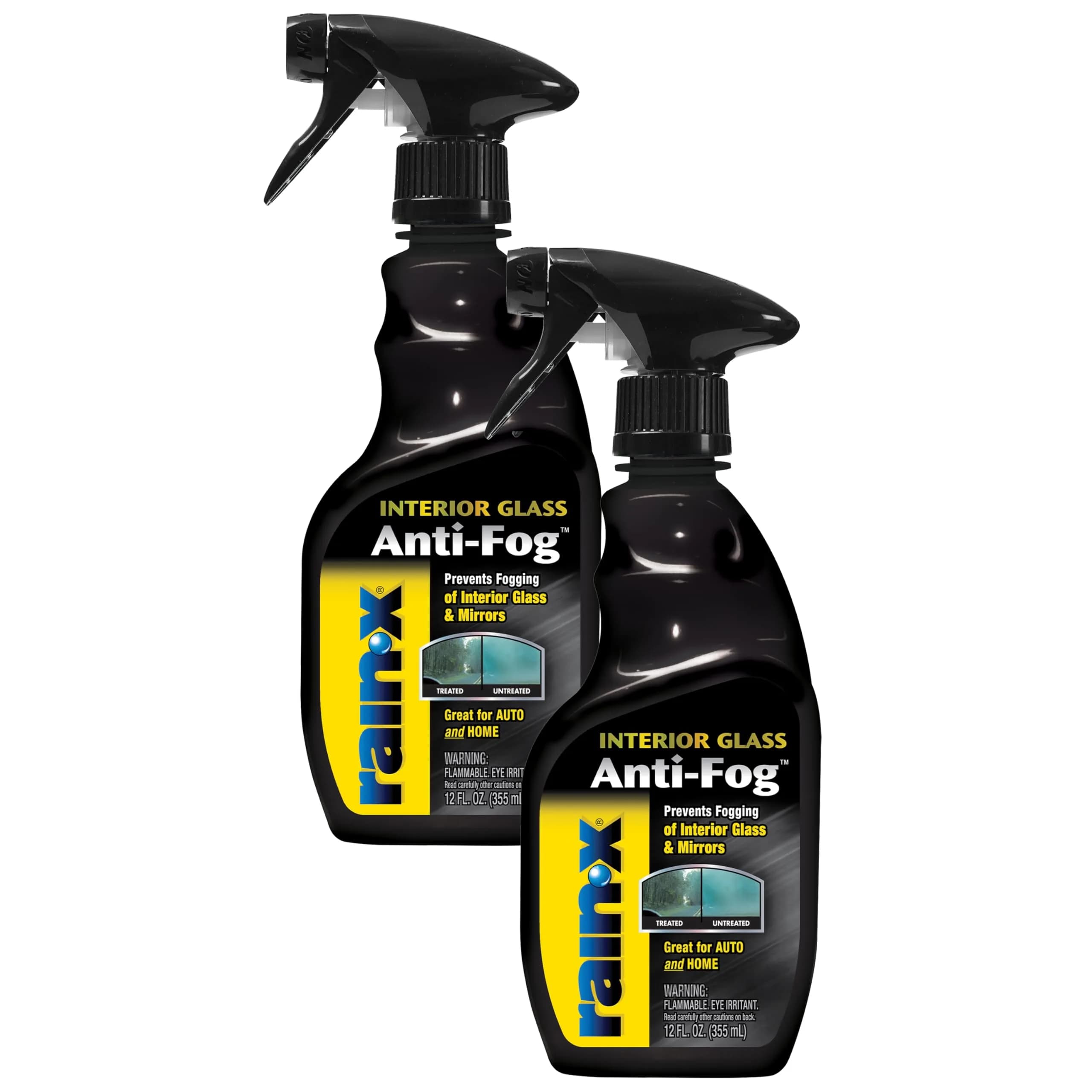 Rain-X Interior Glass Anti-Fog Spray 24 fl oz (710 ml) | Prevents Fogging on Interior Glass and Mirrors - main product image