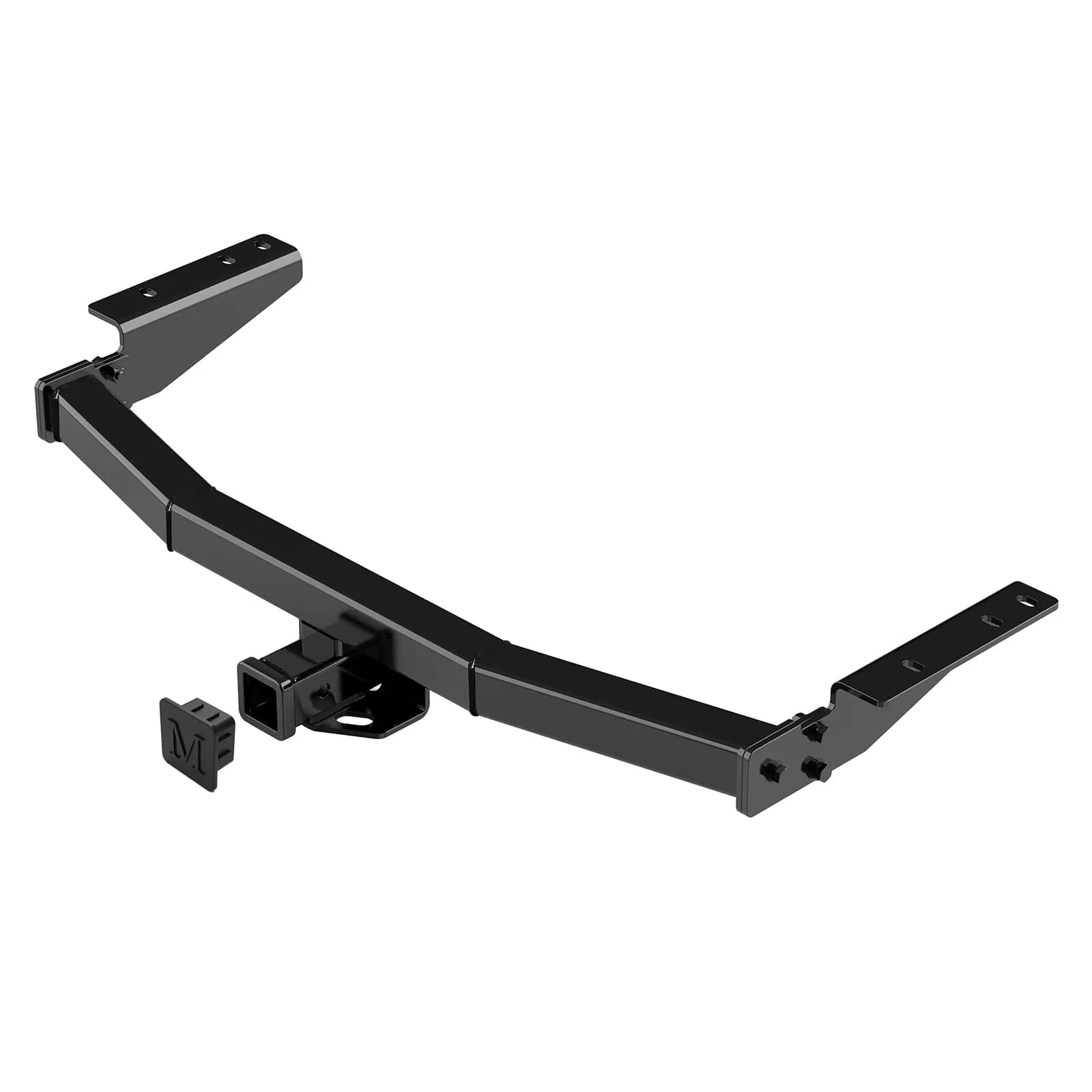 HD Ridez 2 Inch Trailer Hitch Receiver for Nissan/Infiniti | Class 3, Carbon Steel, Black