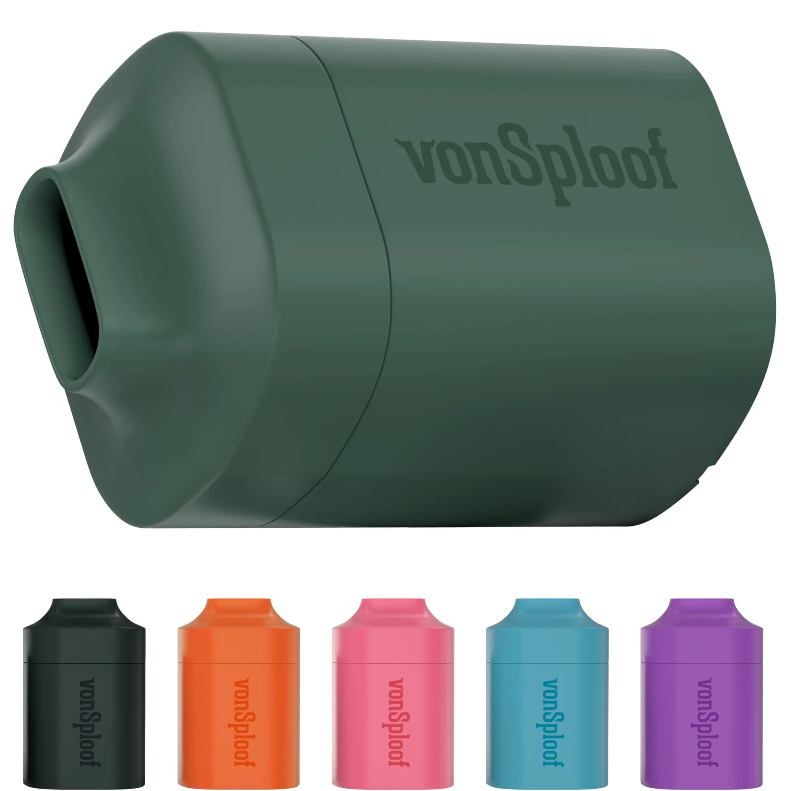 vonSploof Personal Air Filter Case & Recyclable Filter | 500+ Uses, Odorless Air, Eco-Friendly - main product image