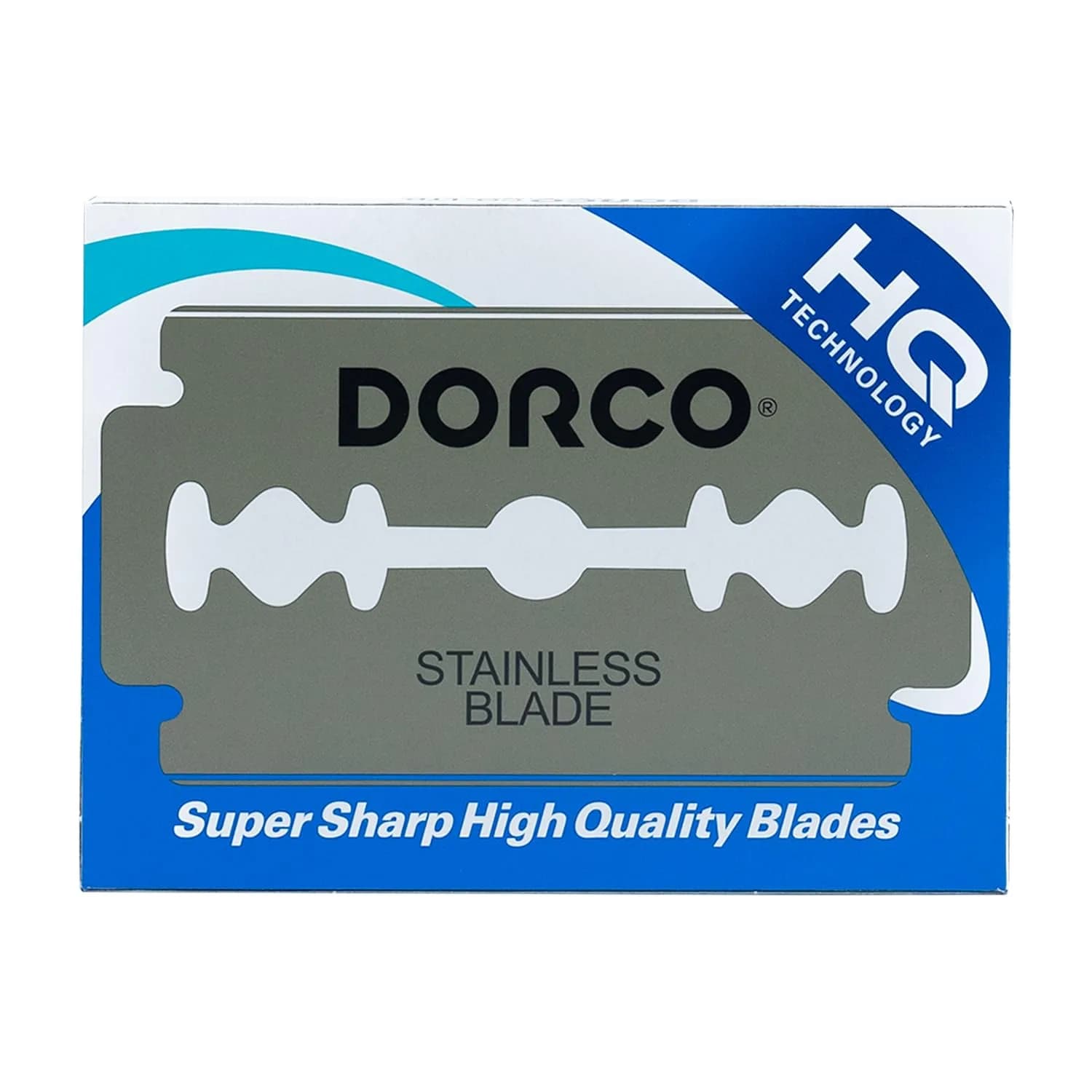 DORCO Razor Blades 100 Count | Premium Stainless Steel Double Edge Blades for Men