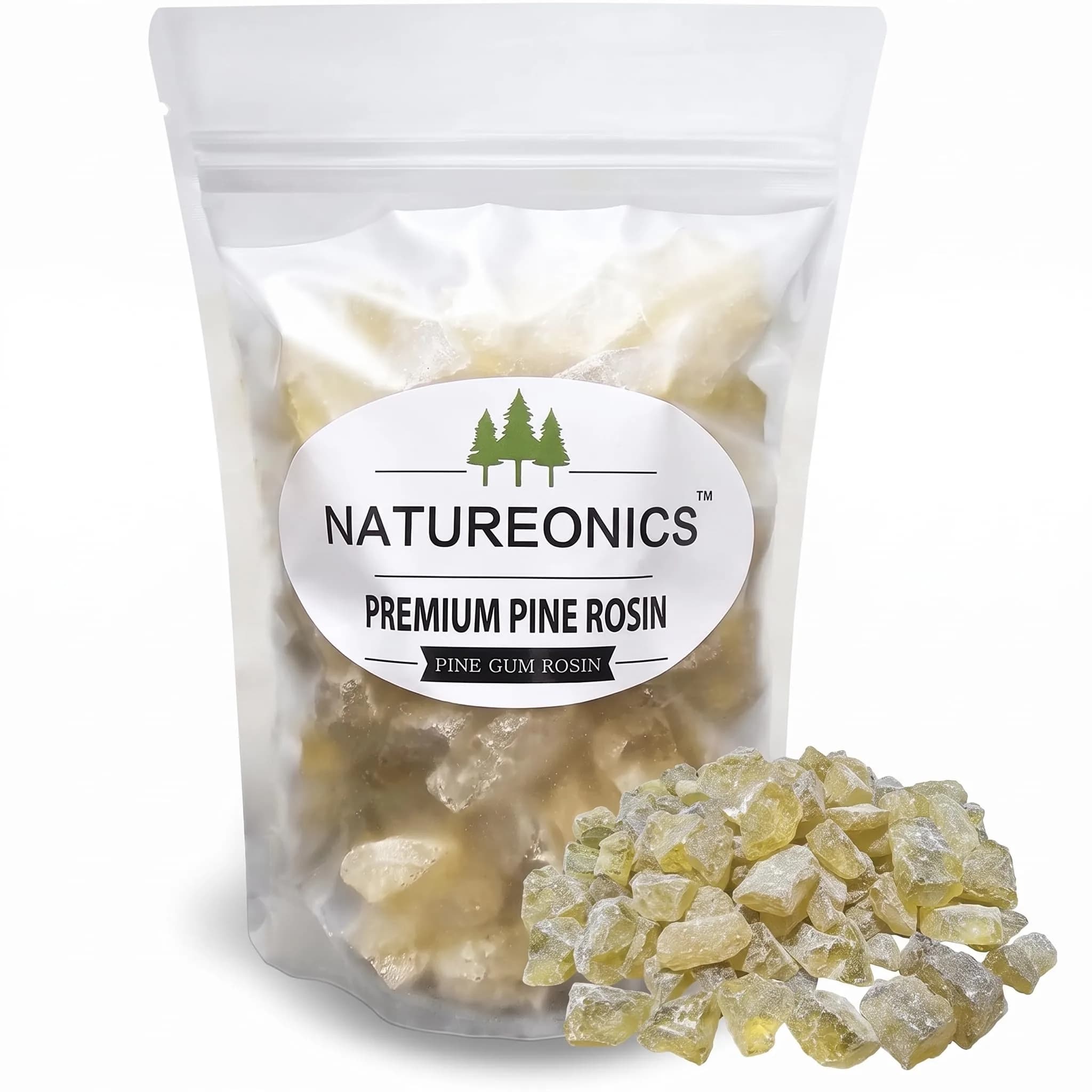 Natureonics Pine Rosin 1 Lb | Natural Pine Resin for Beeswax Wraps, Dancers & DIY Projects
