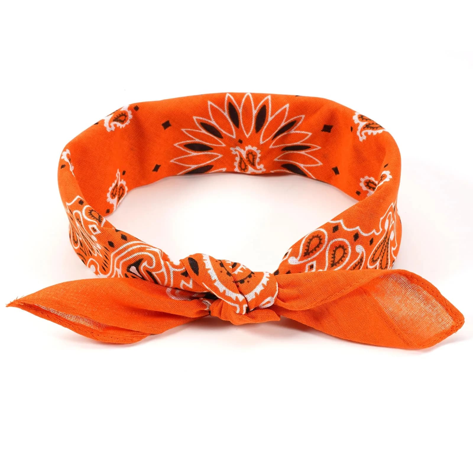 Ardorchid Fall Orange Headband 55cm | Autumn Harvest Halloween Accessory