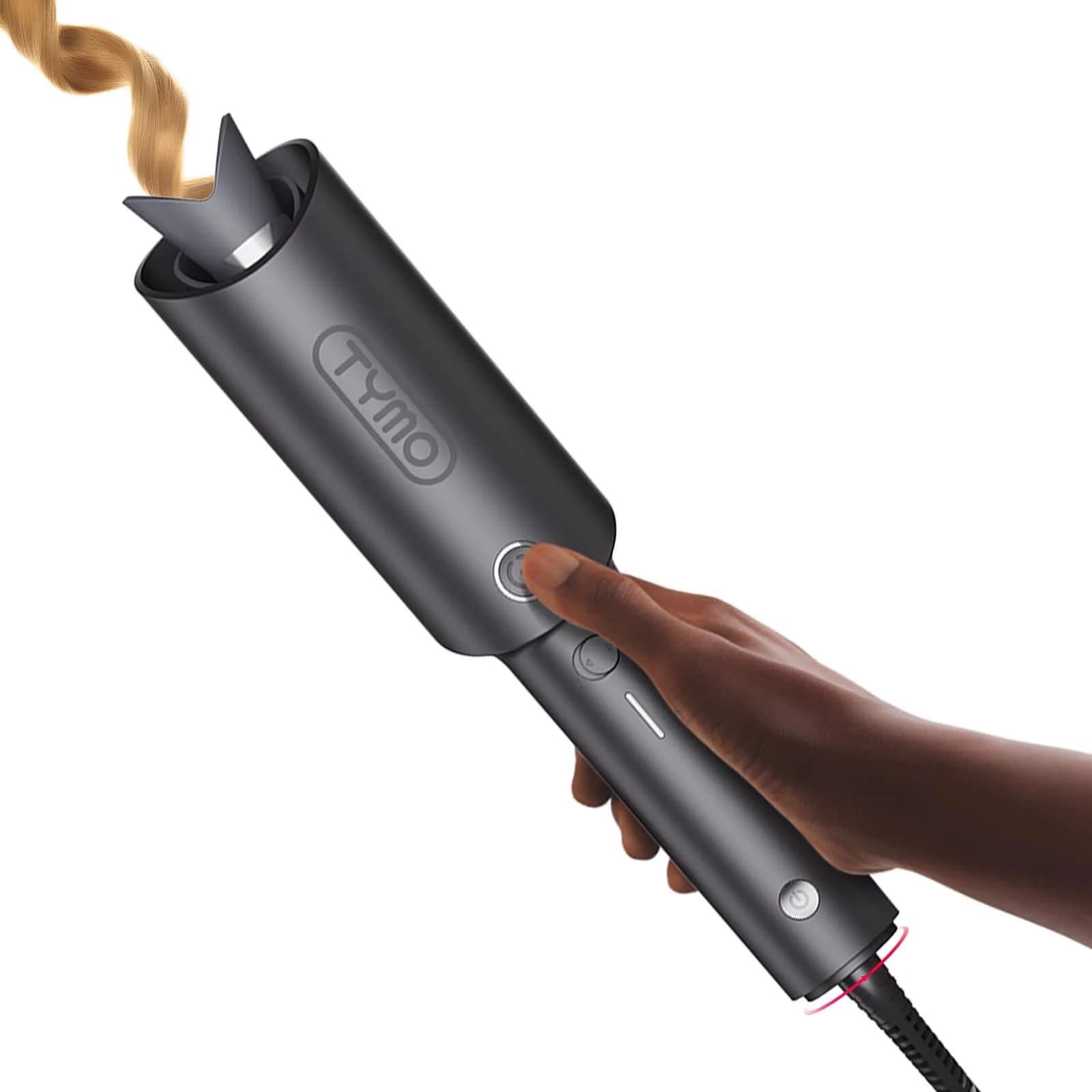 TYMO CURLPRO Automatic Rotating Curling Iron 2.54 cm (1 inch) | Effortless Beach Waves in 10 Minutes - main product image