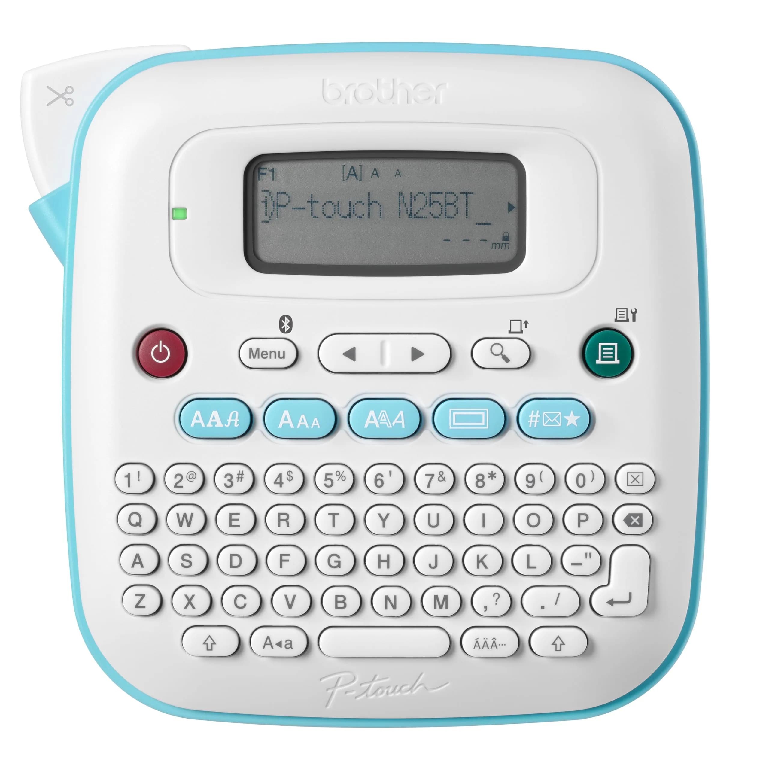 Brother P-Touch PT-N25BT Bluetooth Label Maker with Design&Print2 App | Prints 12mm Btag Tapes - main product image