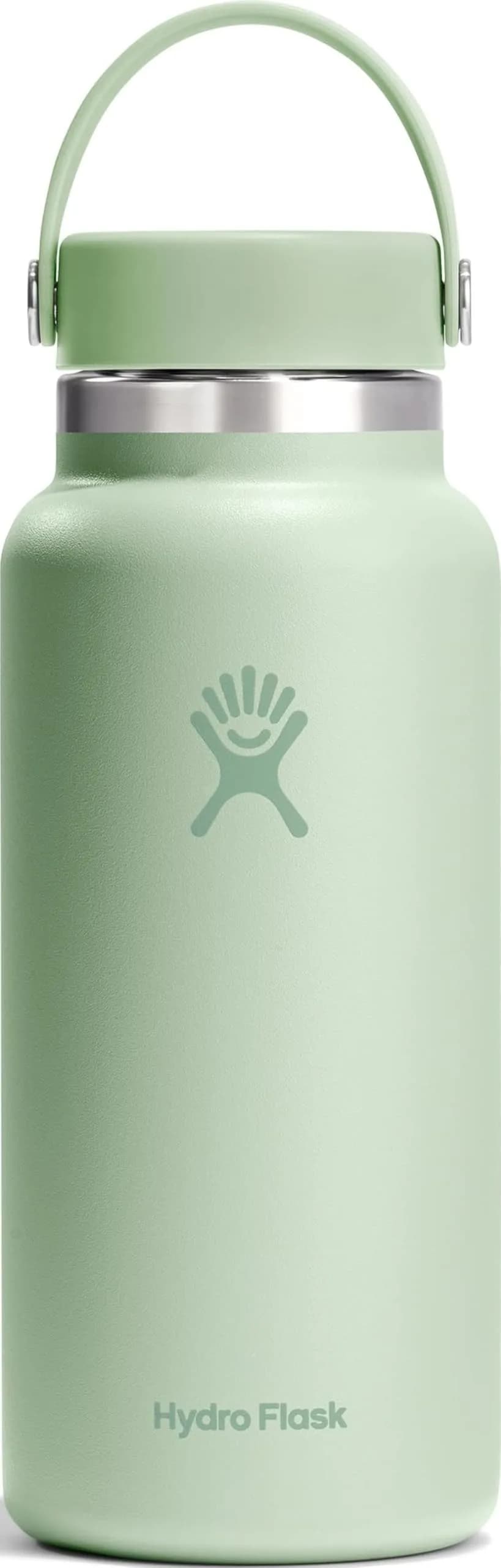 Hydro Flask 40 Oz Tonal White Wide Mouth Water Bottle | Insulated Stainless Steel, Cold 24 Hrs, Hot 12 Hrs