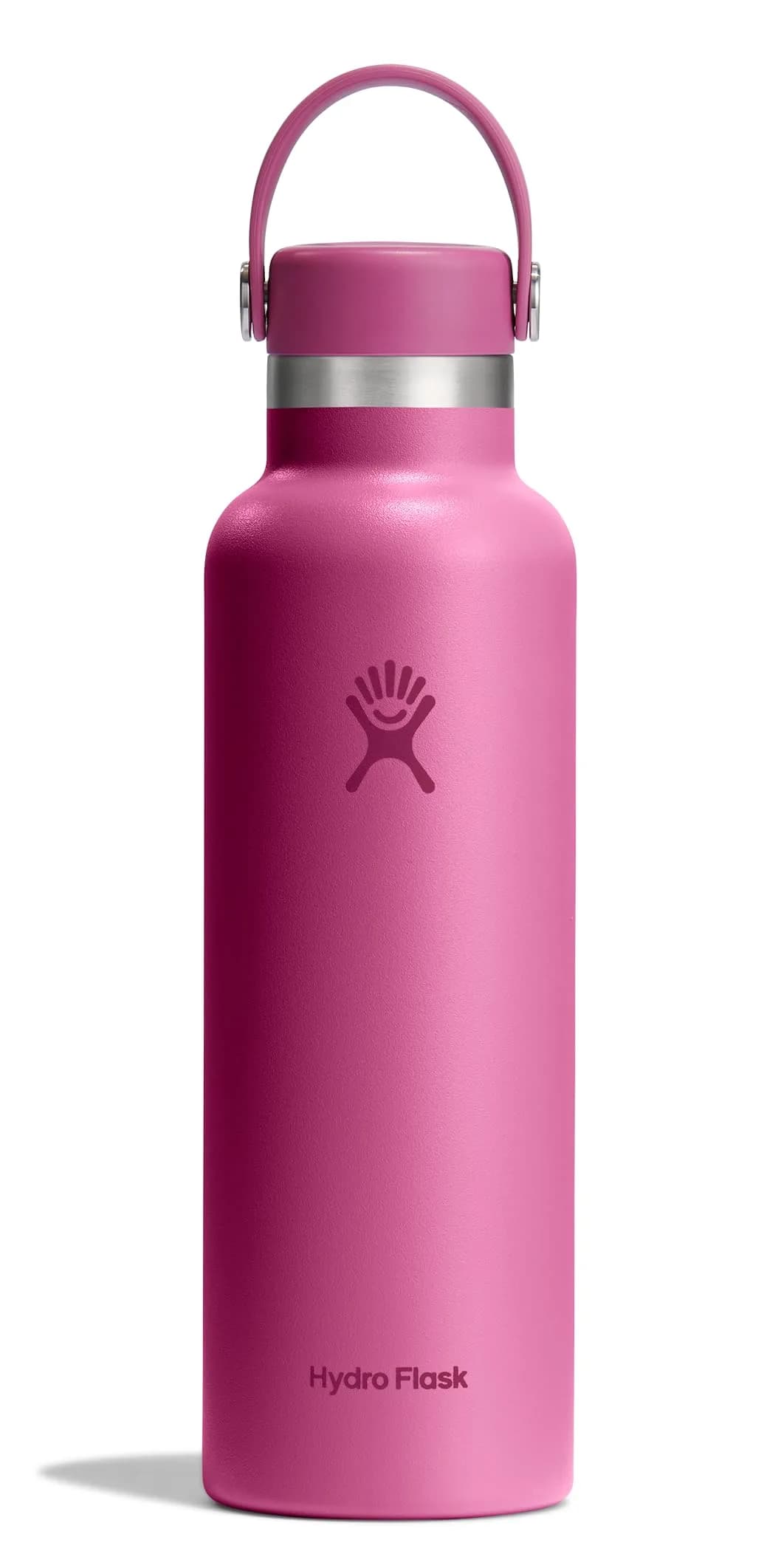Hydro Flask Standard Mouth Water Bottle 710ml (24 Oz) | Insulated Stainless Steel, Leakproof, Purple