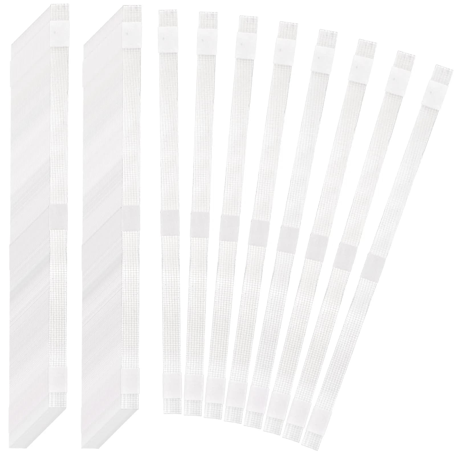 ZEAYEA Office & School Supplies Glue Strips 100 pcs | Mesh Backing for Binding & Repair