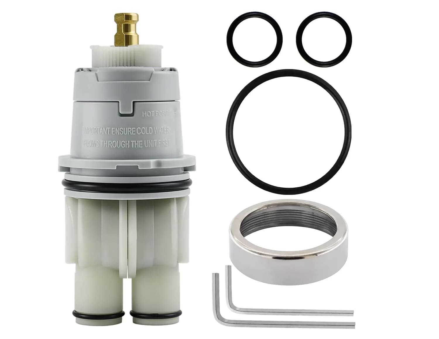 Sxtrrdnary RP46074 Compatible with Delta 13/14 Series Bath Tub Shower Valve | Universal Cartridge Repair