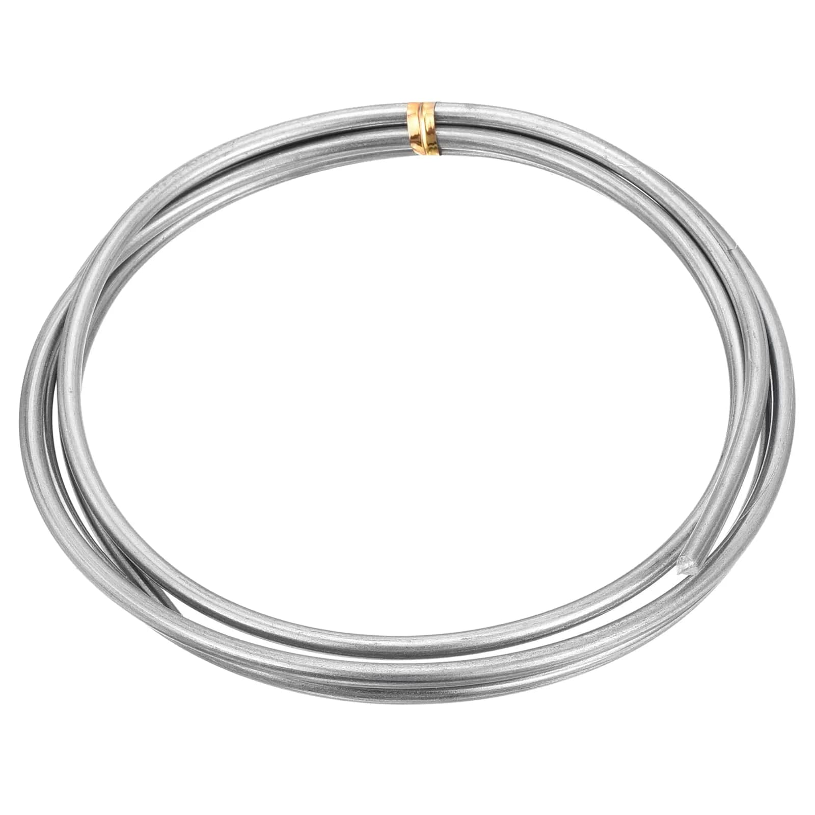 uxcell 99.99% Pure Zinc Wire 3mm (0.12 inch) x 1m (39.37 inch) | High Purity Metal for Experiments - main product image