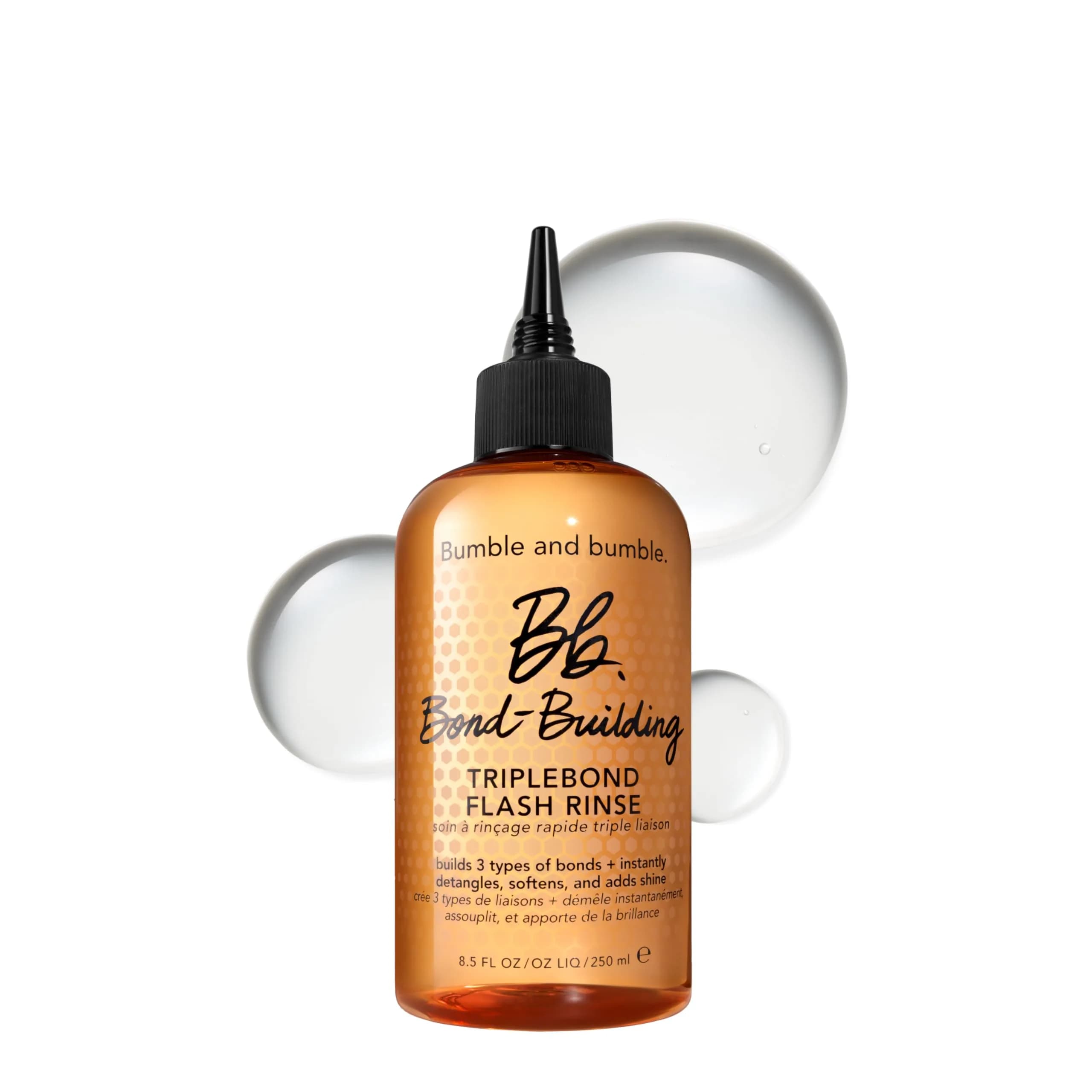Bumble and bumble. Bond-Building TripleBond Flash Rinse 8.5 Fl Oz | Strengthens & Adds 2x Shine for Damaged Hair