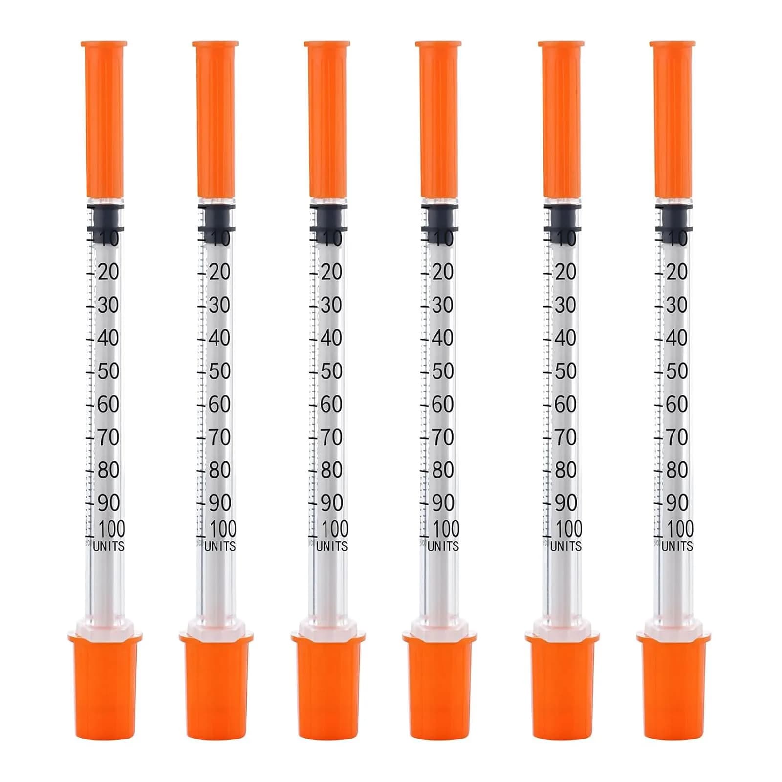 Loucoia 1ml Syringes with 30G 5/16" (8mm) Needle | Industrial Lab Use, Individually Wrapped - main product image