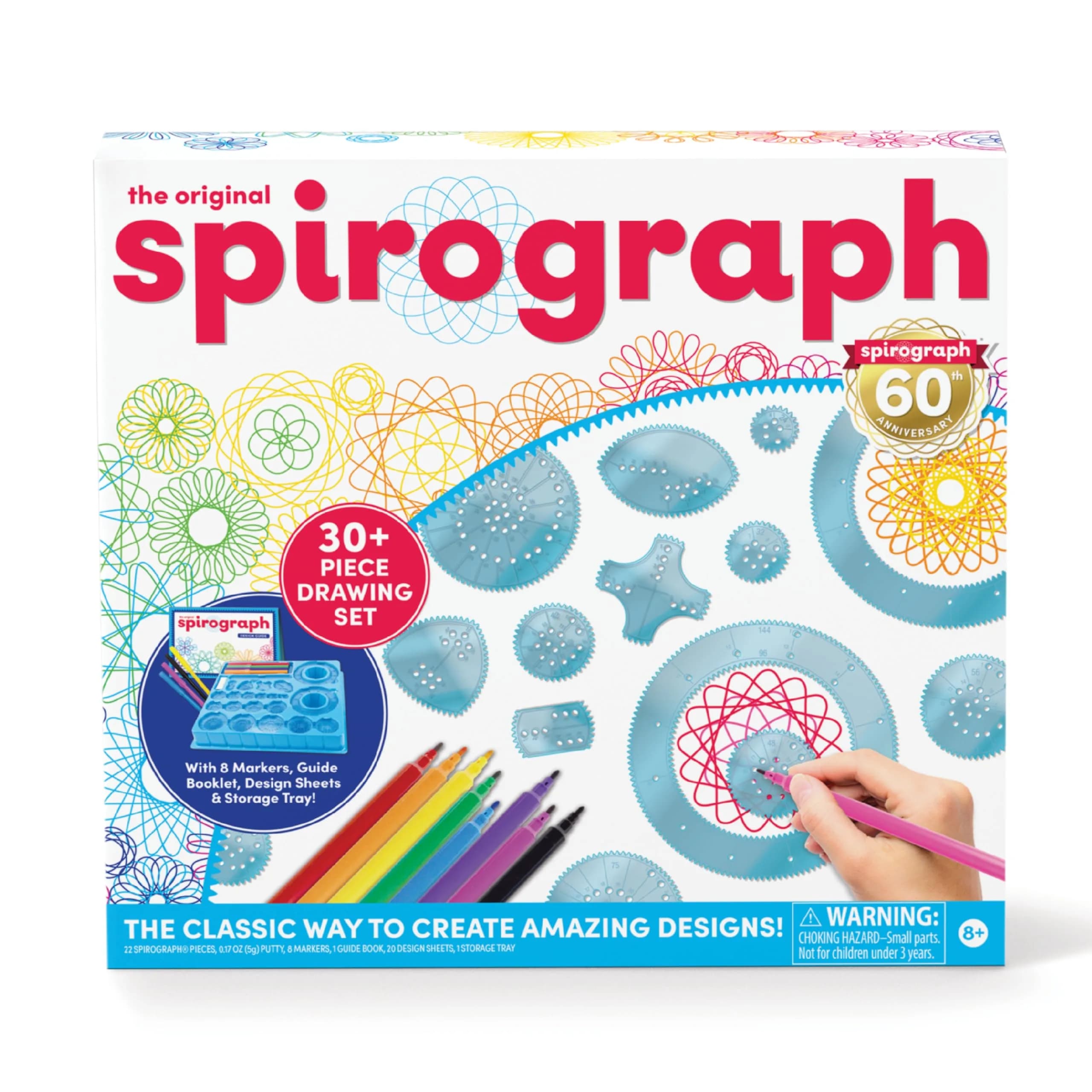 Spirograph Classic Gear Design Kit with Markers & Design Sheets | Ages 8+ - main product image