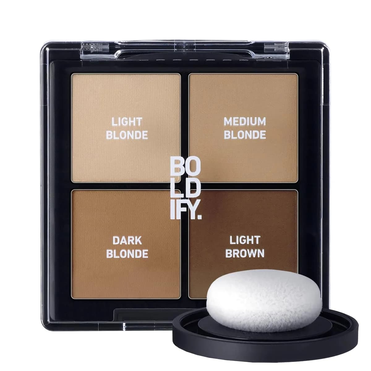 Boldify Hairline Powder Sample Kit, Darker Blondes 7.9g (0.28 Oz) | Instant Gray Coverage & Thinning Hair Concealer