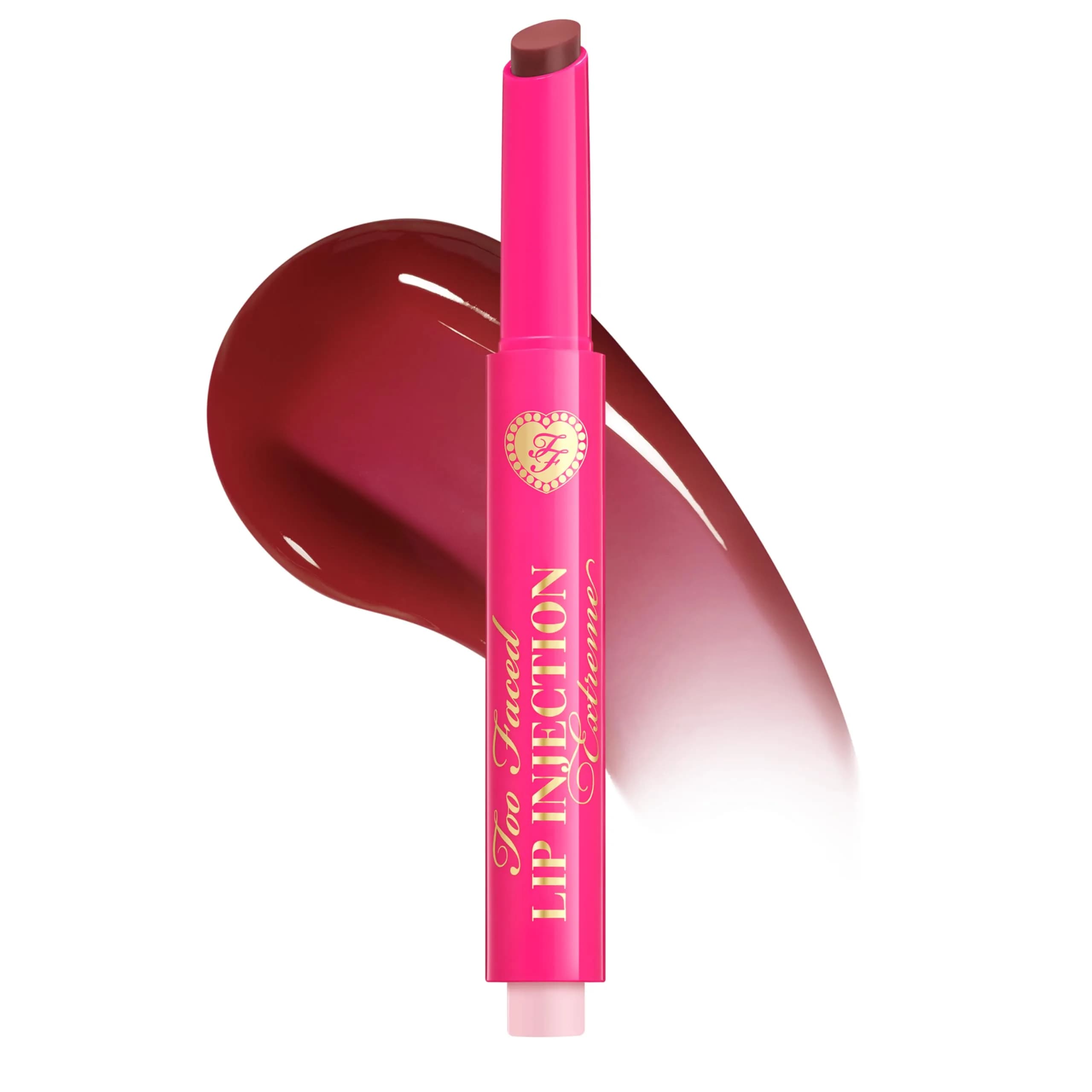 Too Faced Lip Injection Extreme Plumping Clicks Feelin' Spicy 0.05 oz (1.5 g) | Hydrating Lip Plumper with Click Applicator - main product image