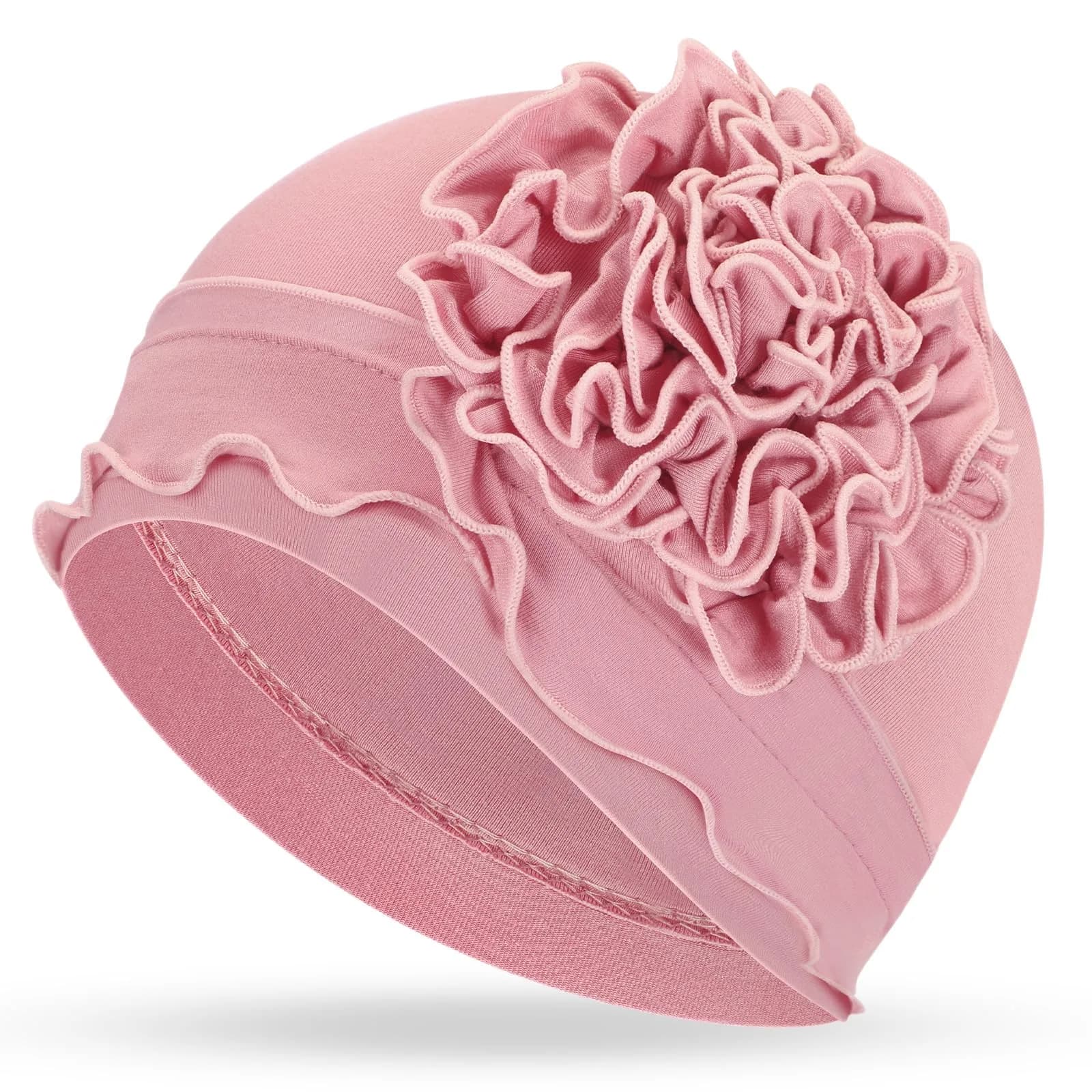 Geyoga Pink Chemo Headwear for Women Elastic | Soft, Breathable & Elegant - main product image