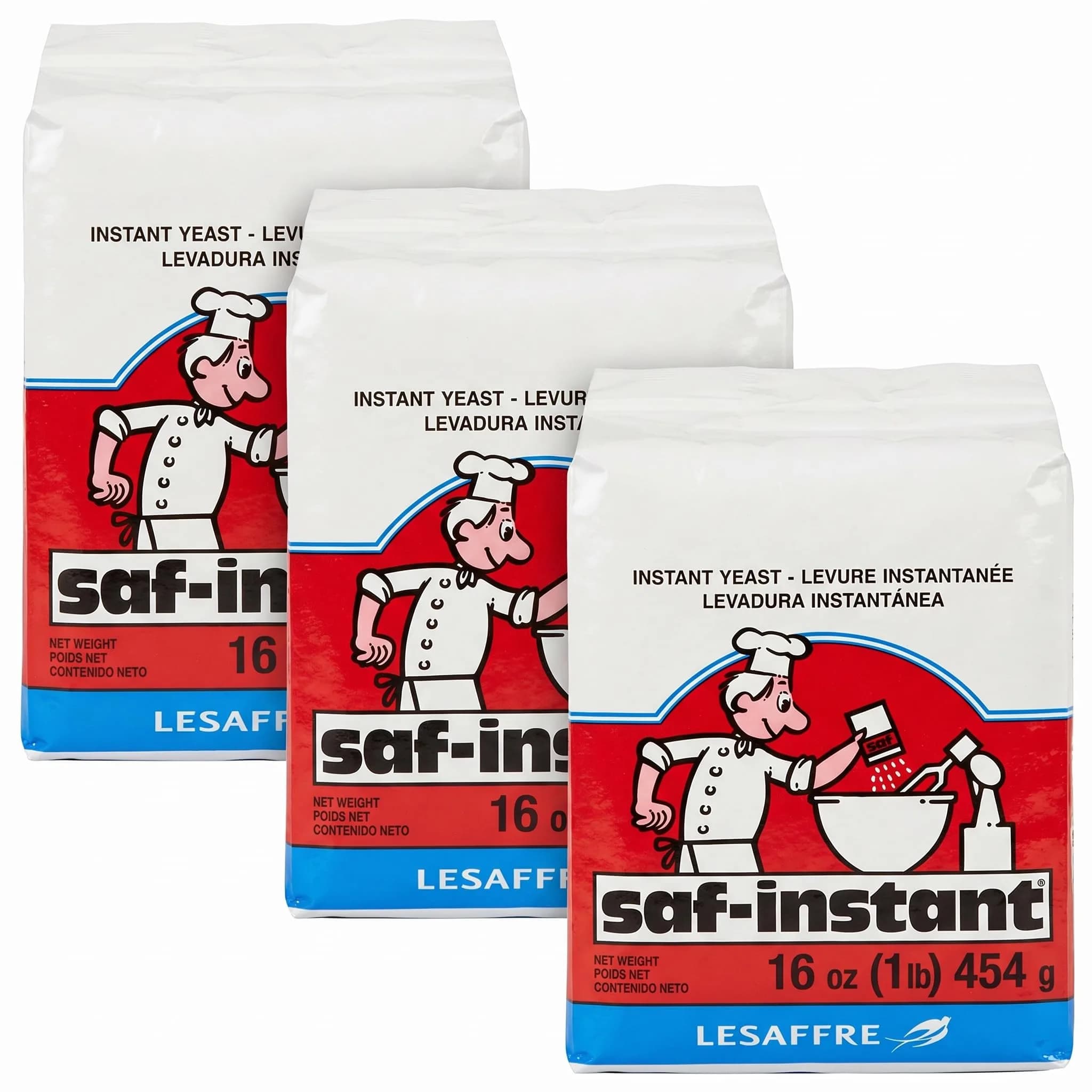 Red Star Yeast Instant 16 Ounce | Vegan Powder for Baking & Bread (70-120 chars)
