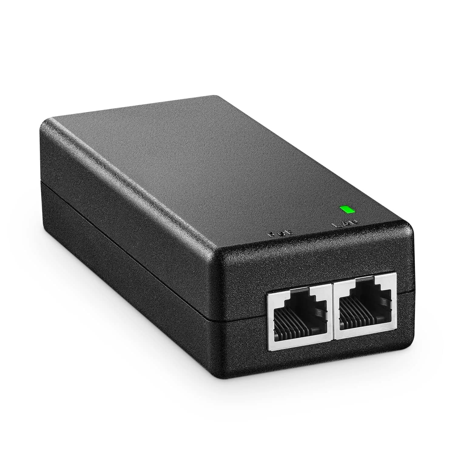 MokerLink 2.5 Gigabit PoE Injector 30W | 2.5G/1G/100M Ethernet, Plug & Play, 100 Meters Range
