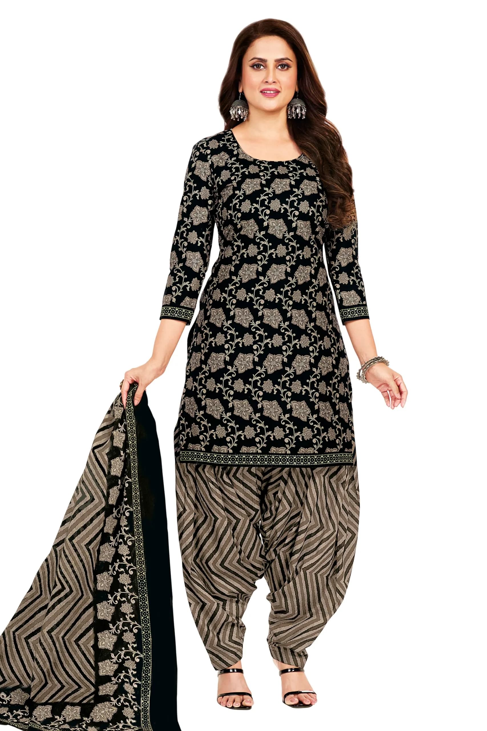 Miraan Cotton Printed Salwar Suit for Women | Stylish & Durable, Ready-to-Wear in Multiple Sizes