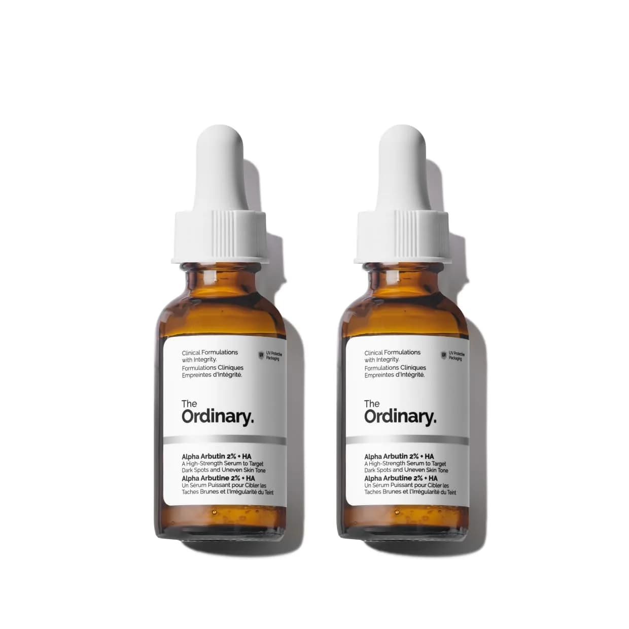 The Ordinary Alpha Arbutin 2% + Hyaluronic Acid Serum 60ml (2 Fl Oz) | Targets Dark Spots & Evens Skin Tone - main product image