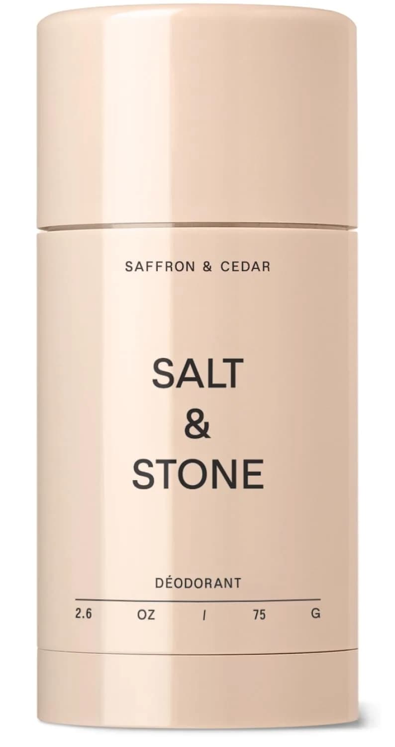 Salt & Stone Aluminum-Free Deodorant Saffron & Cedar 73.7g (2.6 oz) | Natural Odor Protection - main product image