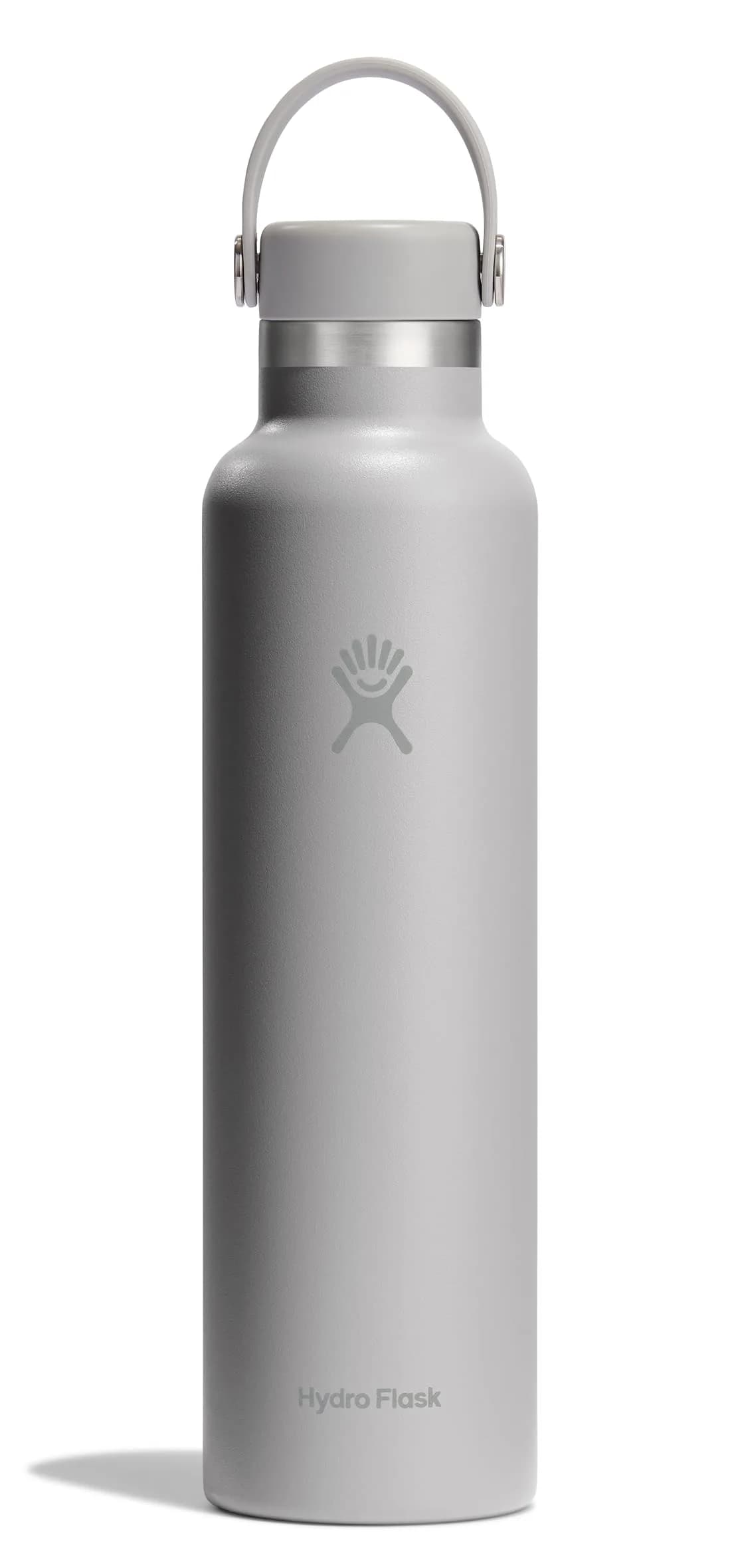 Hydro Flask Standard Mouth Water Bottle 710ml (24 Oz) | Insulated Stainless Steel, Leakproof, Purple