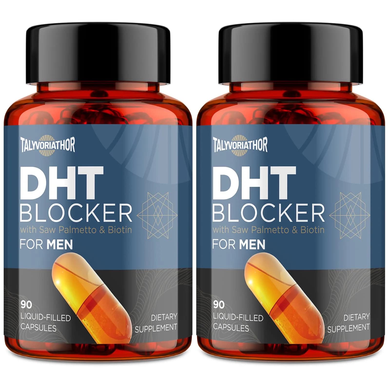 Talyvorlathor DHT Blocker for Men 90 Capsules | Hair Growth & Hair Loss Support