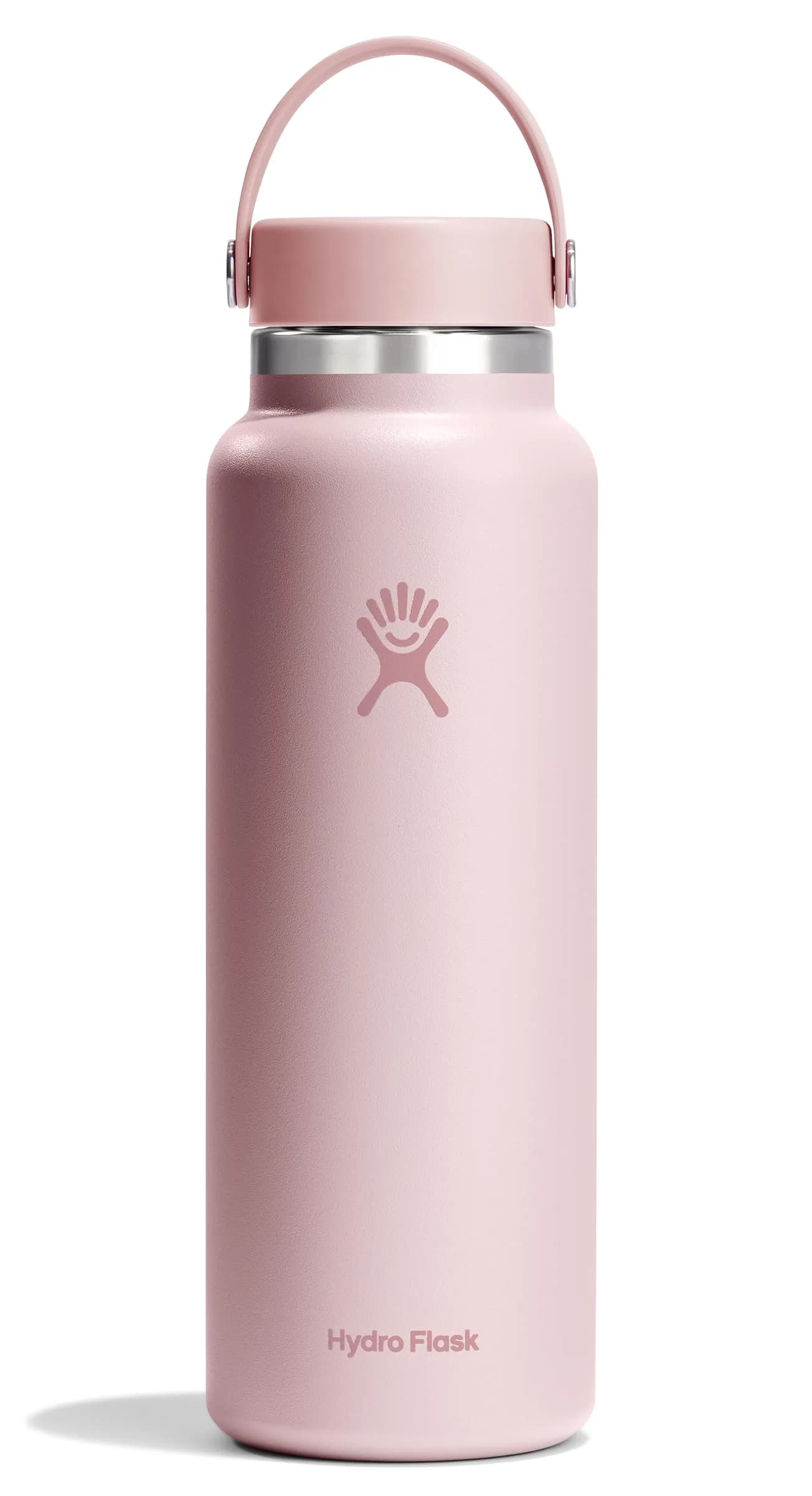 Hydro Flask 40 Oz Tonal White Wide Mouth Water Bottle | Insulated Stainless Steel, Cold 24 Hrs, Hot 12 Hrs